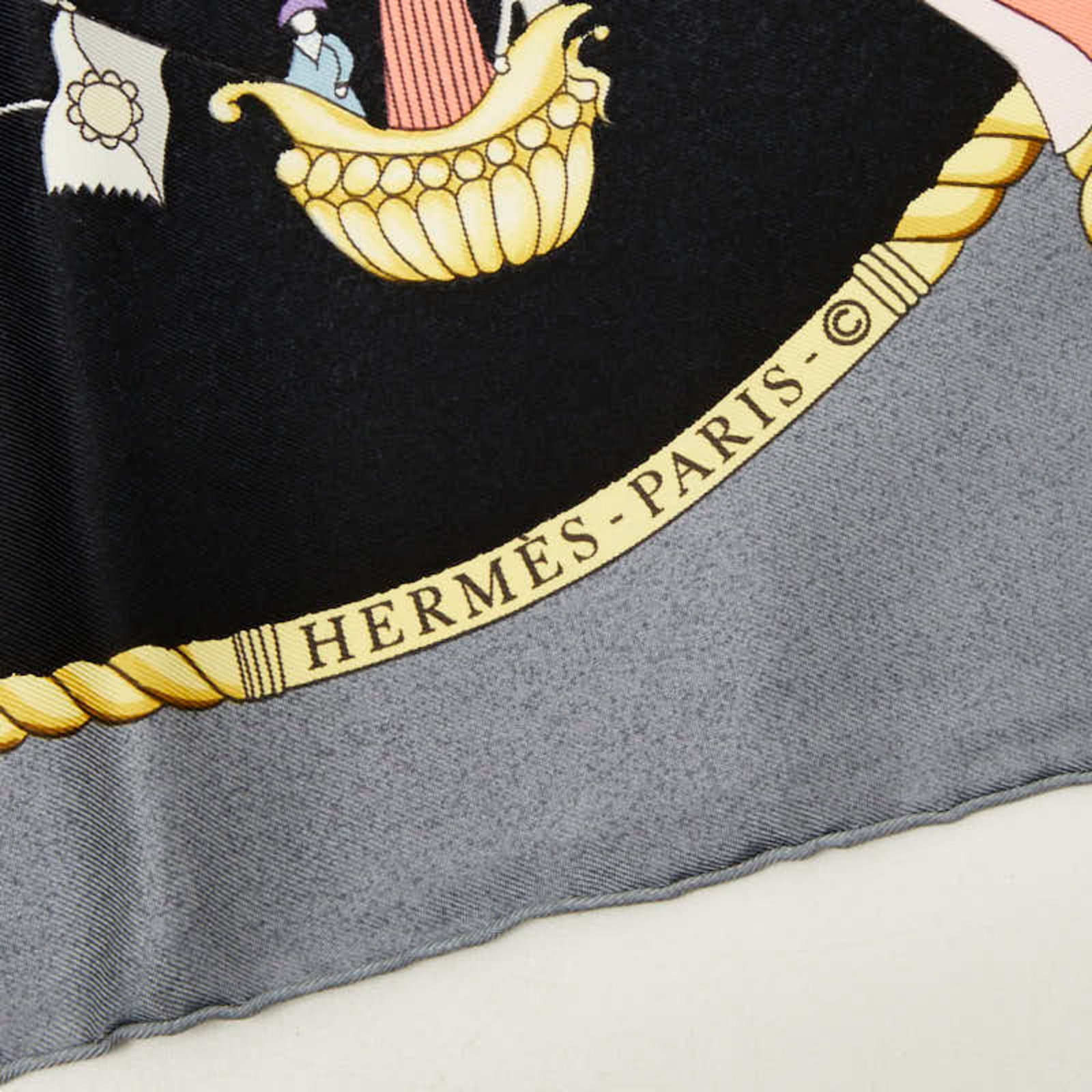 Silk Hermes Scarf - 3
