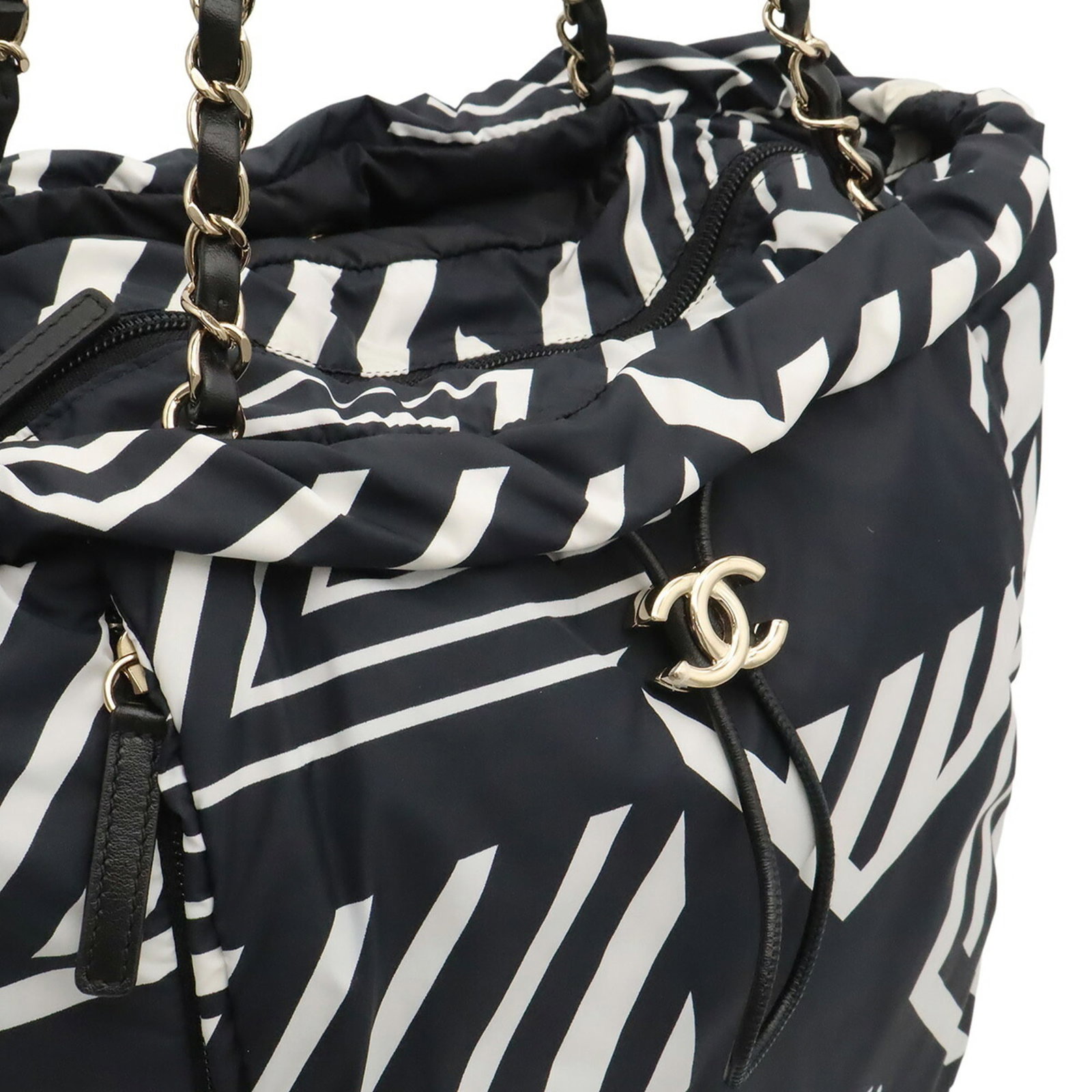 Nylon Chanel Backpack Bag - 10
