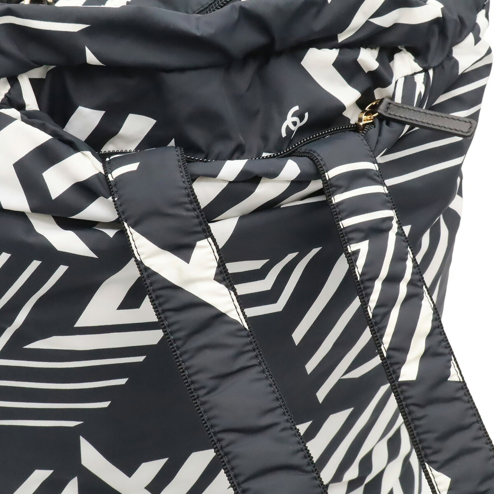 Nylon Chanel Backpack Bag - 8