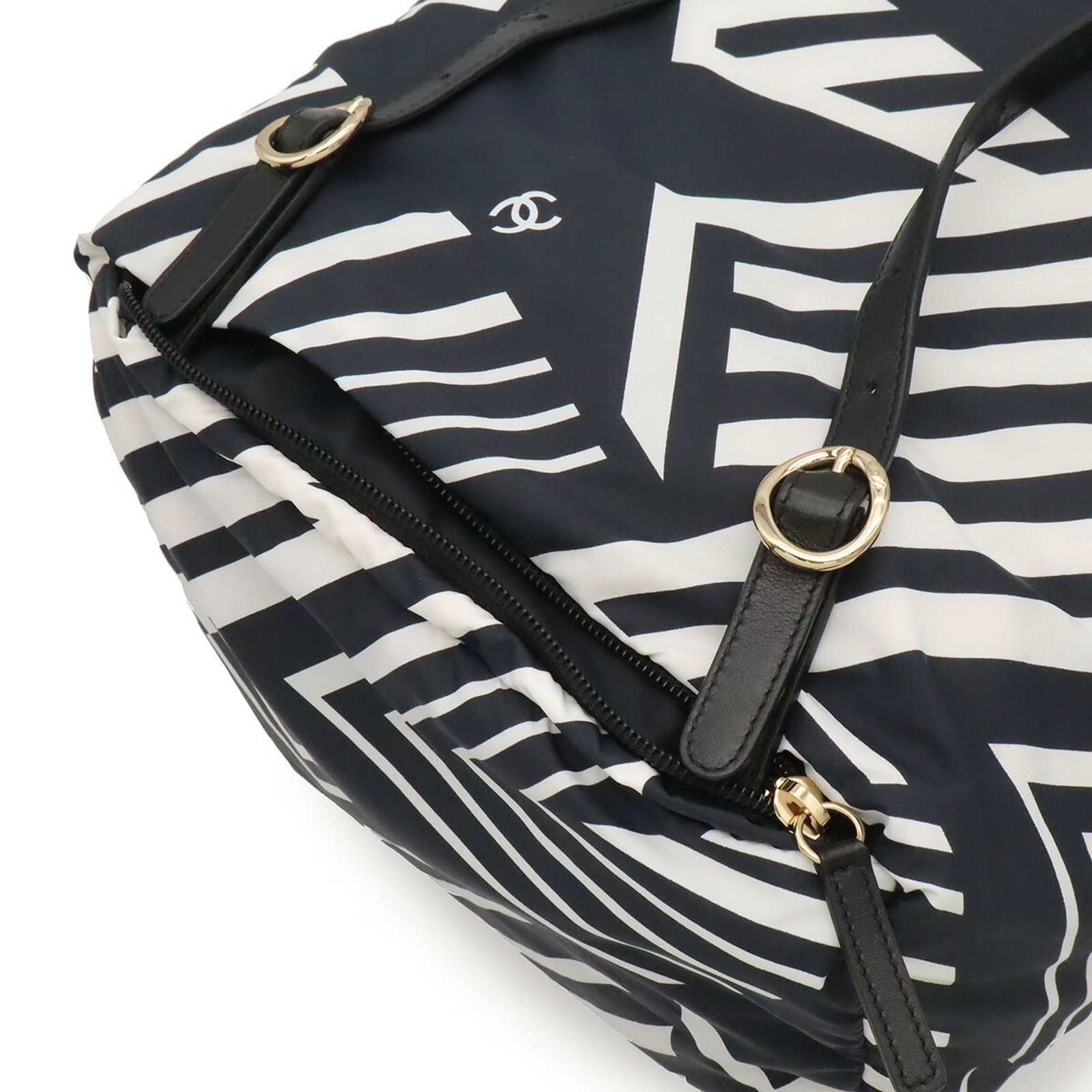Nylon Chanel Backpack Bag - 9