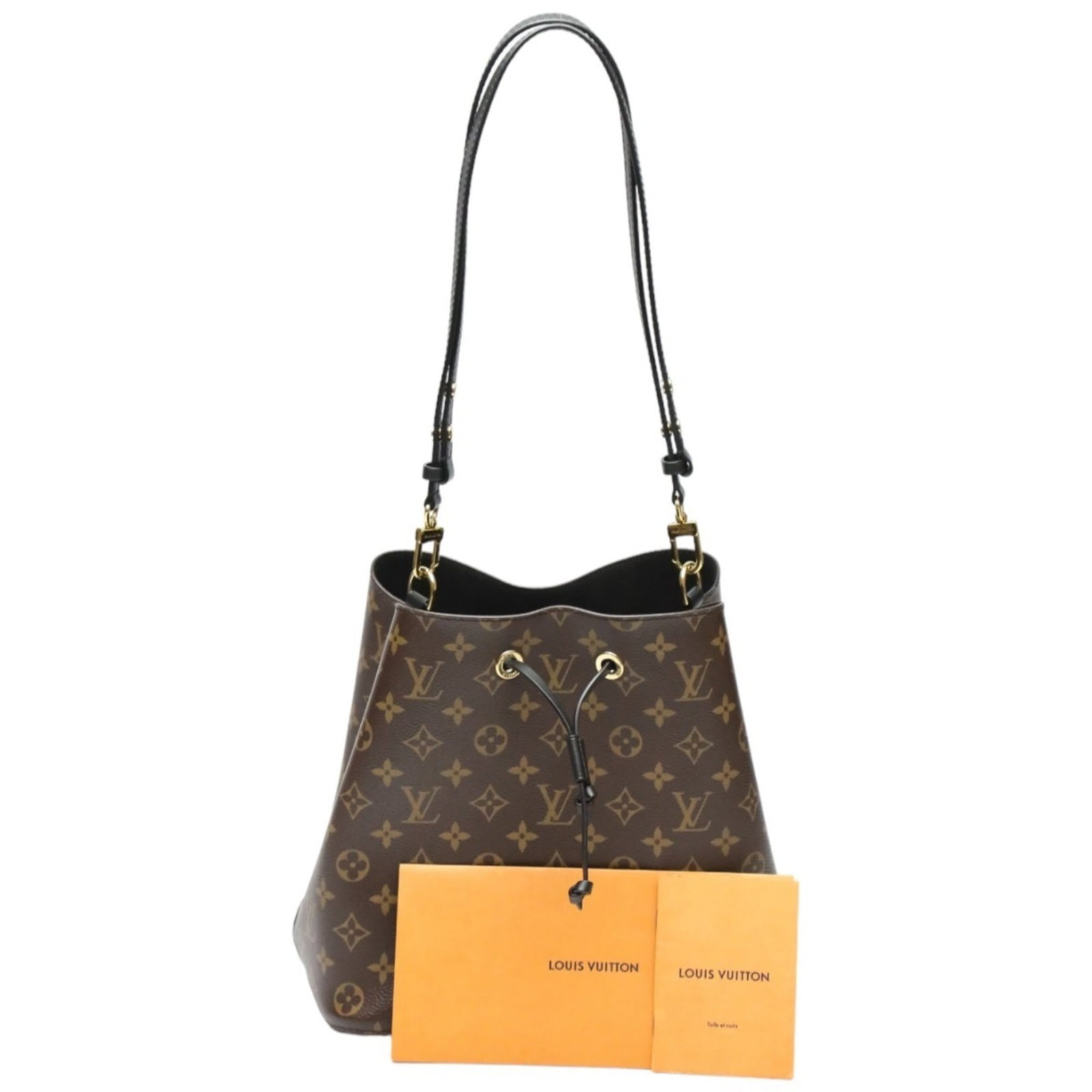 Monogram Canvas Louis Vuitton Shoulder Bag: Monogram Canvas Louis Vuitton Shoulder Bag Brown and Noir Monogram Canvas Louis Vuitton Shoulder Bag. This classic shoulder bag features the iconic Louis Vuitton monogram canvas design in a rich
