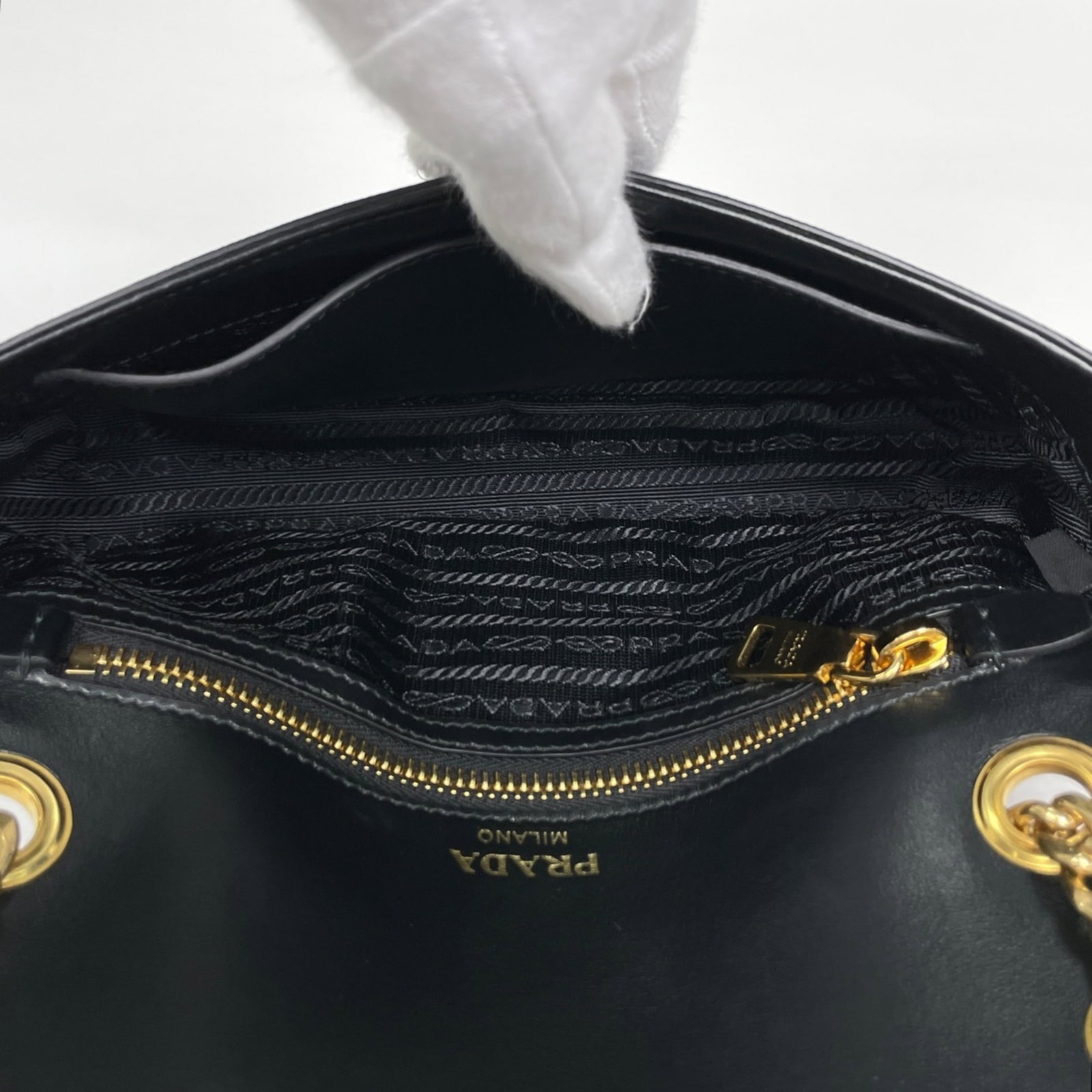 Shoulder Bag Leather Prada - 7