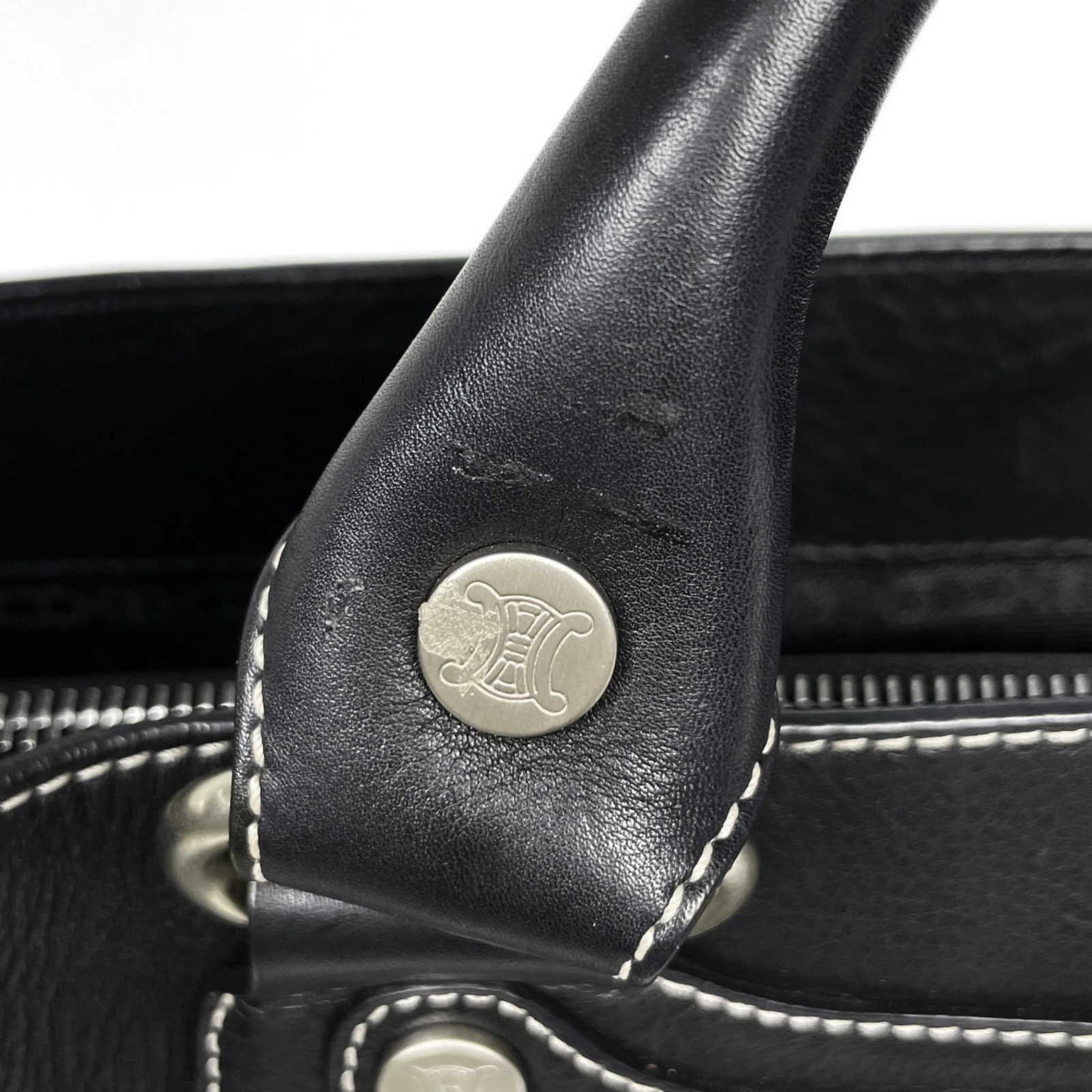 Celine Handbag Leather - 4