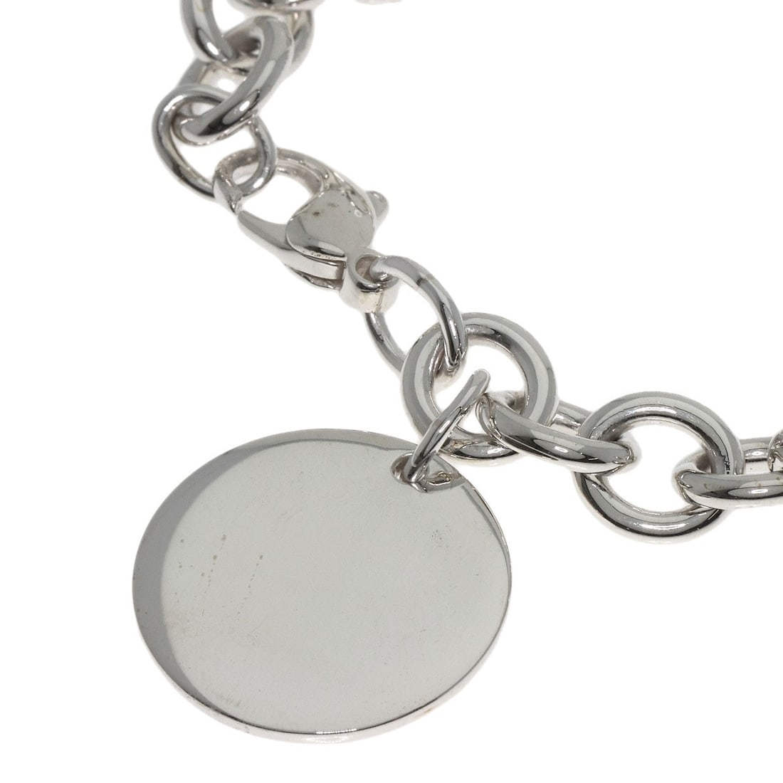 Return Tiffany Round Silver Bracelet - 3