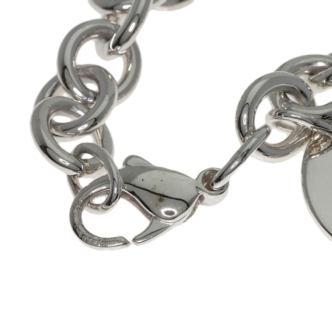 Return Tiffany Round Silver Bracelet - 4