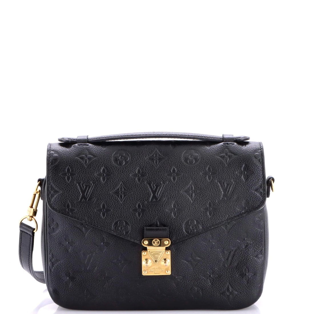 Empreinte Leather Pochette Monogram Vuitton Louis: Empreinte Leather Pochette Monogram Vuitton Louis Black Empreinte Monogram Vuitton Louis Pochette Pochette Metis Leather Cross Body Bag. This Louis Vuitton cross body bag features a classic design