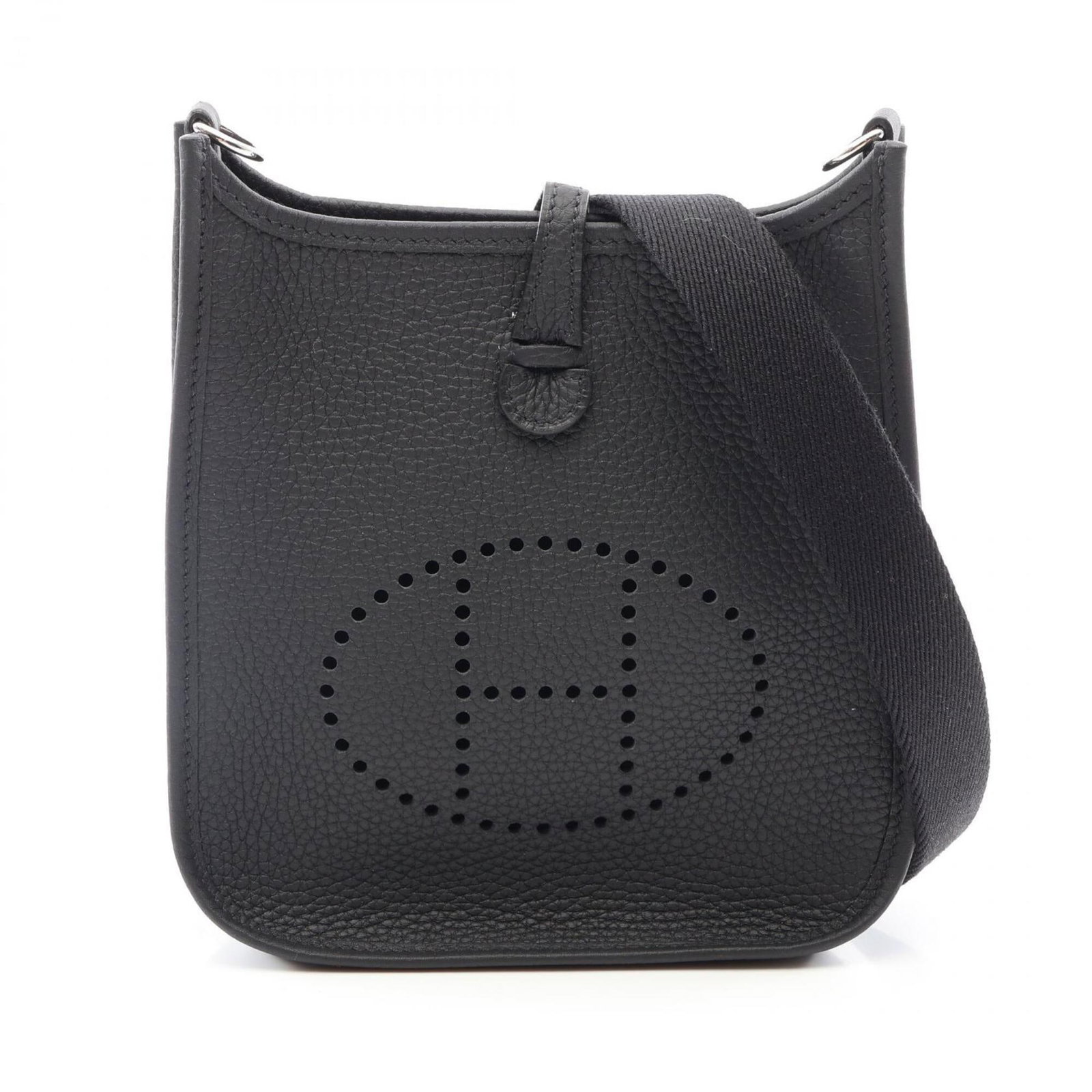 Clemence Taurillon Leather Shoulder Bag Hermes Handbag: Clemence Taurillon Leather Shoulder Bag Hermes Handbag Item Specifics: Brand: Hermes Type: Handbag, Shoulder bag Material: Taurillon clemence leather Color: Black Gender: Women Size (HxWxD): 18cm x