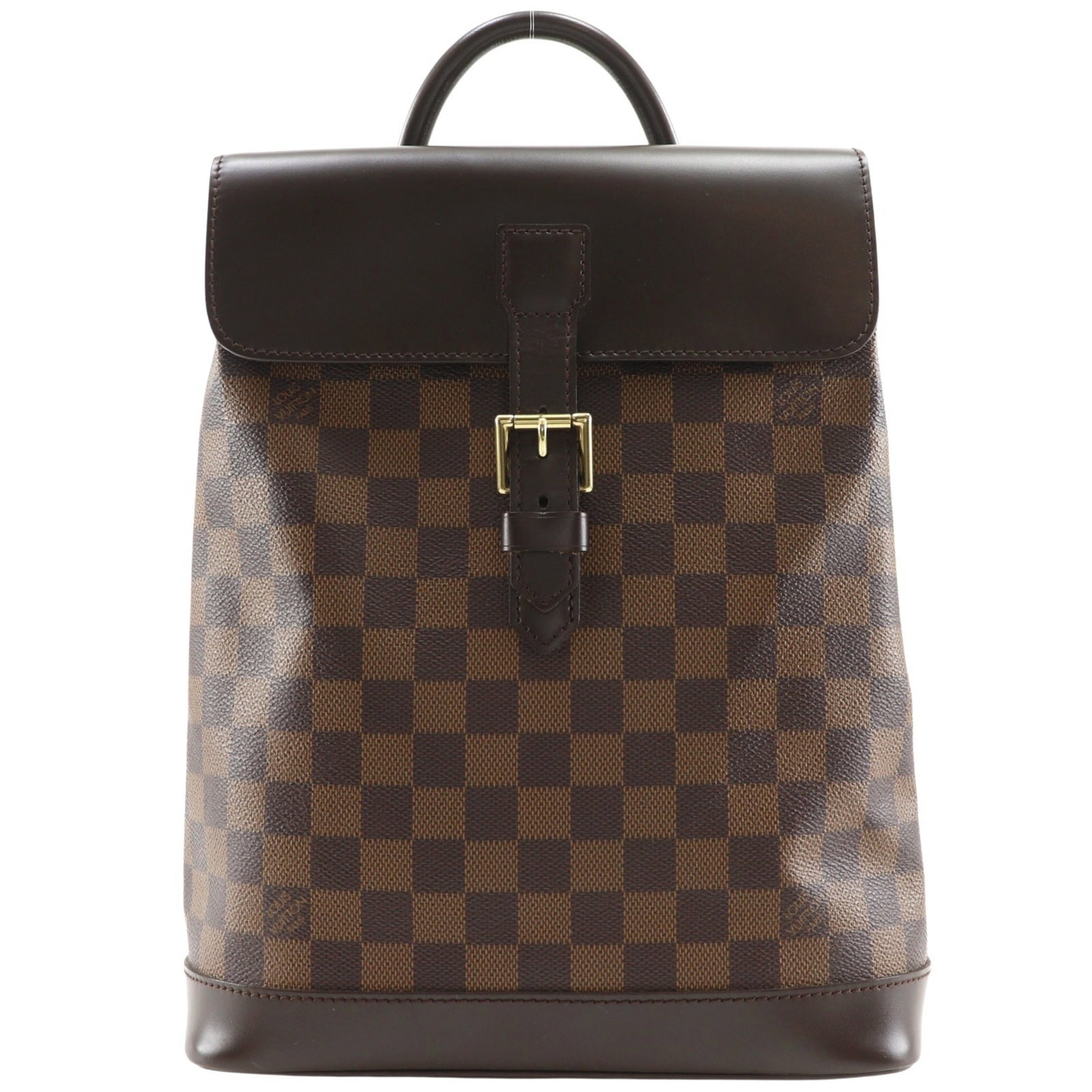 Backpack Damier Canvas by Louis Vuitton: Backpack Damier Canvas by Louis Vuitton Damier Canvas by Louis Vuitton, a timeless and iconic backpack made from high-quality Damier Canvas, is a stylish and versatile accessory. Measuring 32cm x