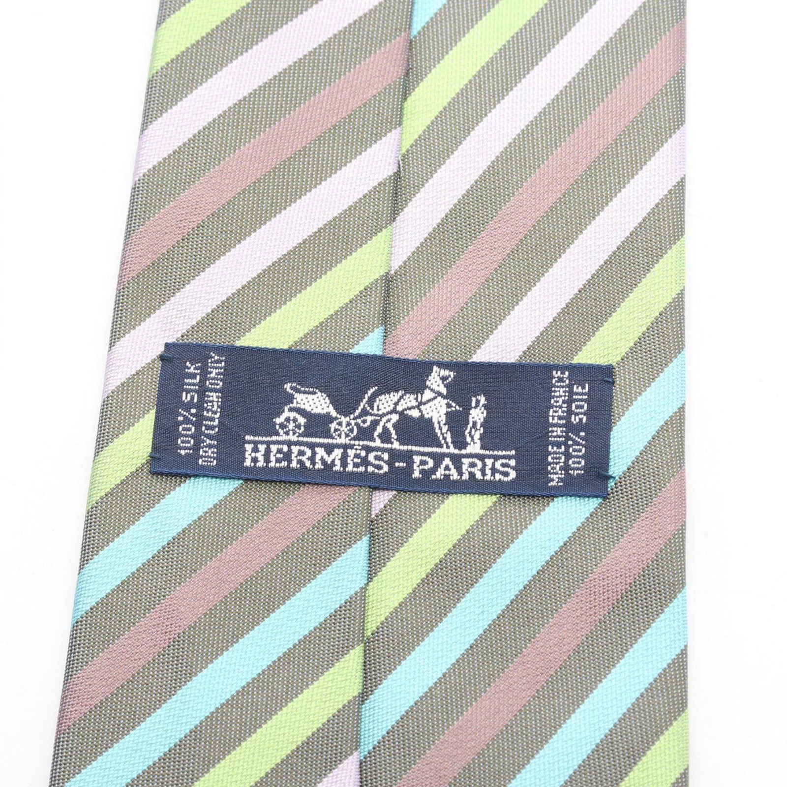 Silk Cravat Hermes - 4