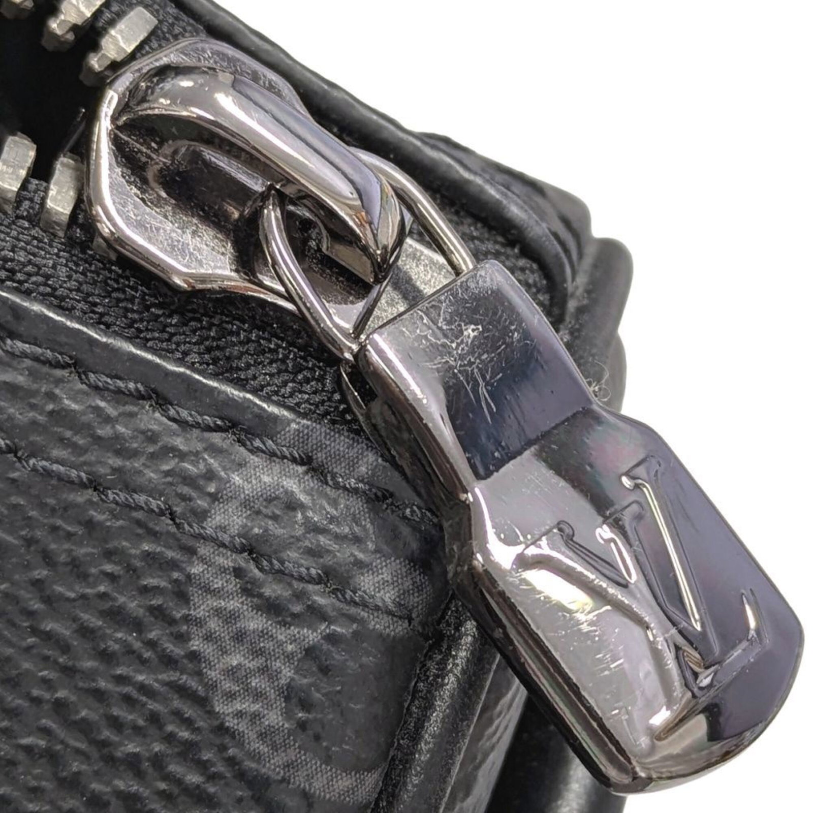 Monogram Eclipse Vuitton Bag Shoulder Louis - 11