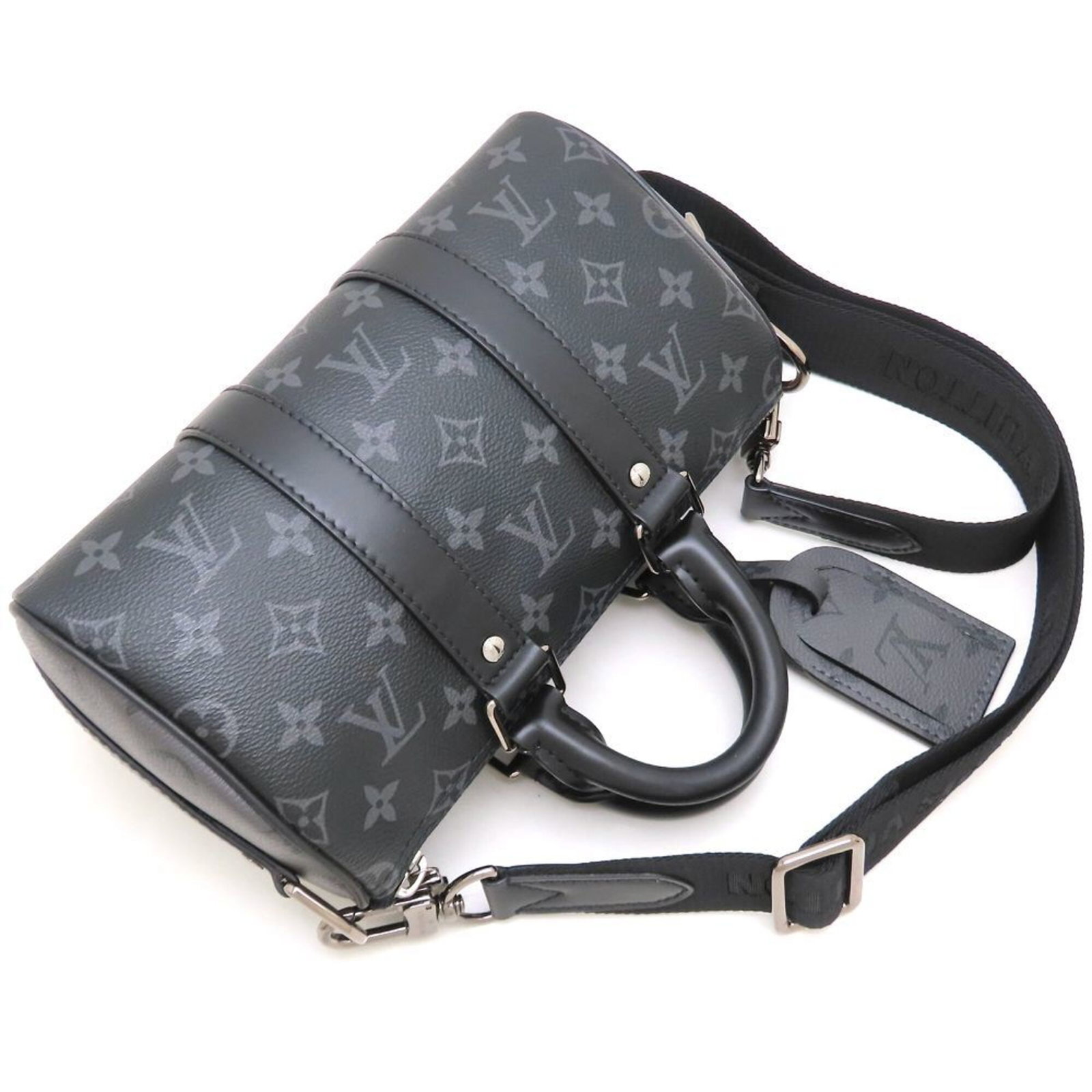 Monogram Eclipse Vuitton Bag Shoulder Louis - 5