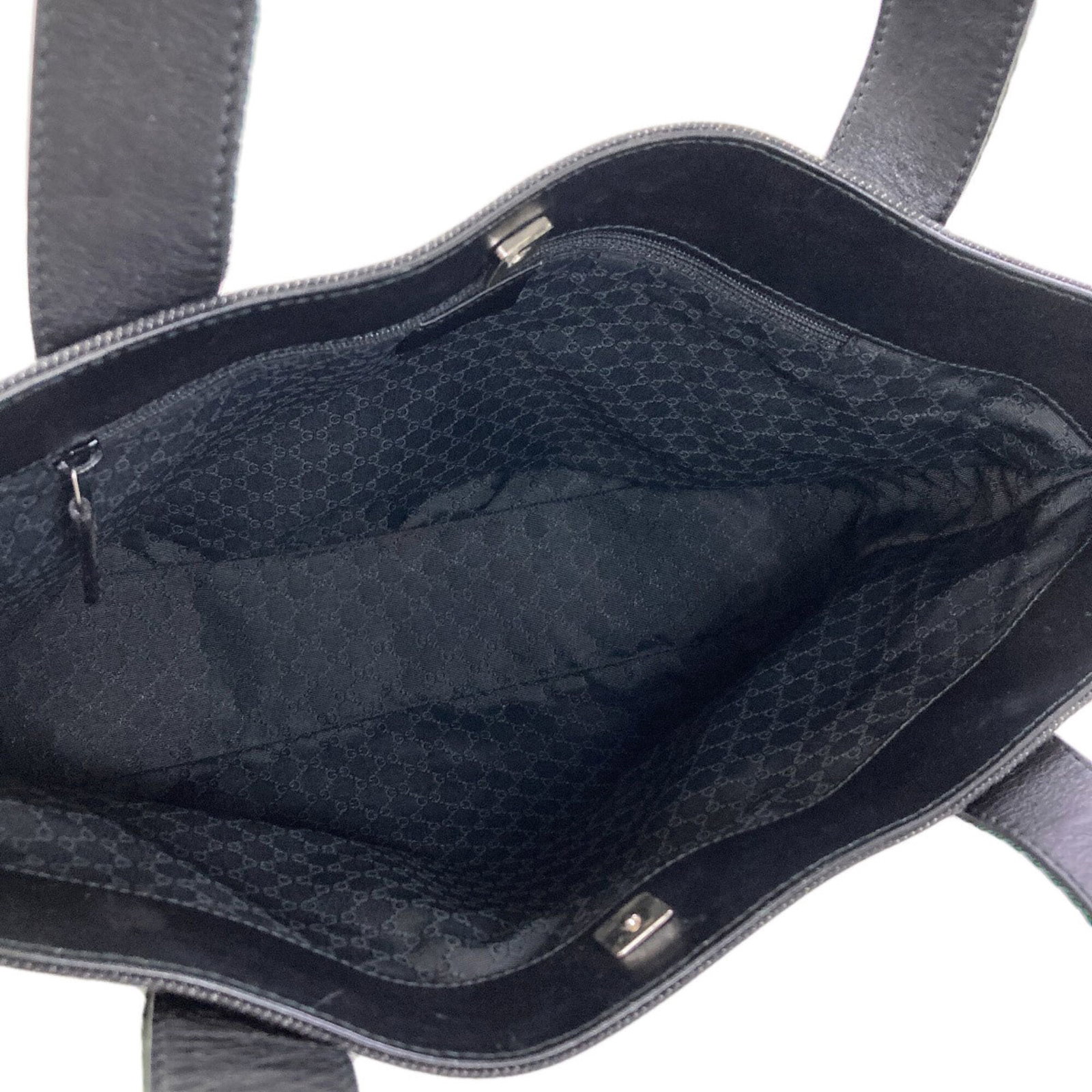 Handbag Canvas Gucci - 5