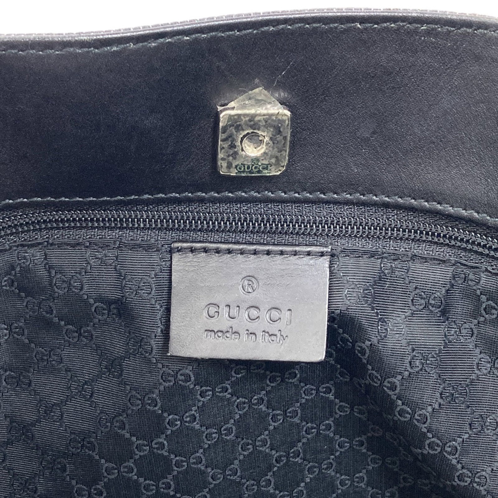 Handbag Canvas Gucci - 6