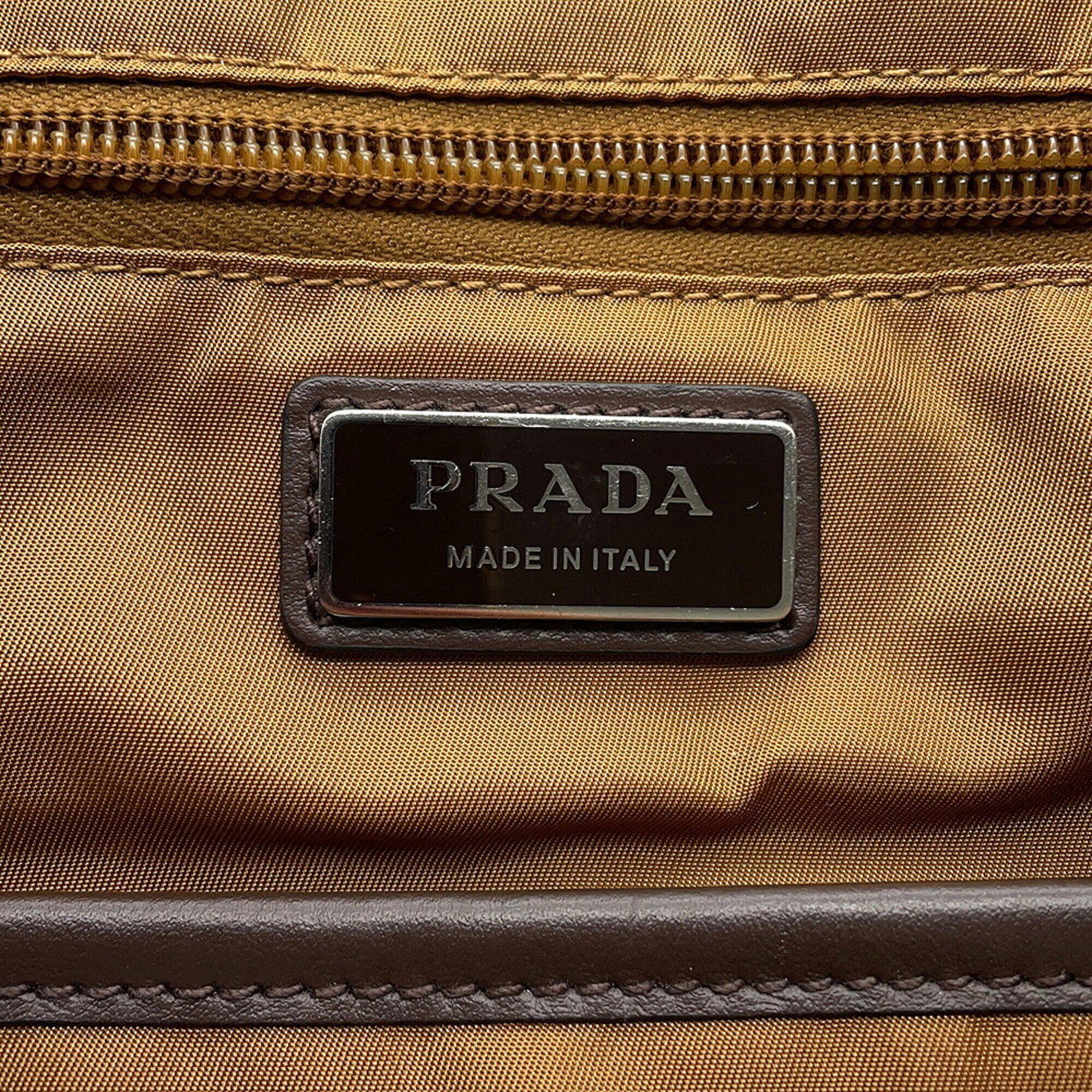 Backpack Nylon Leather Prada - 16