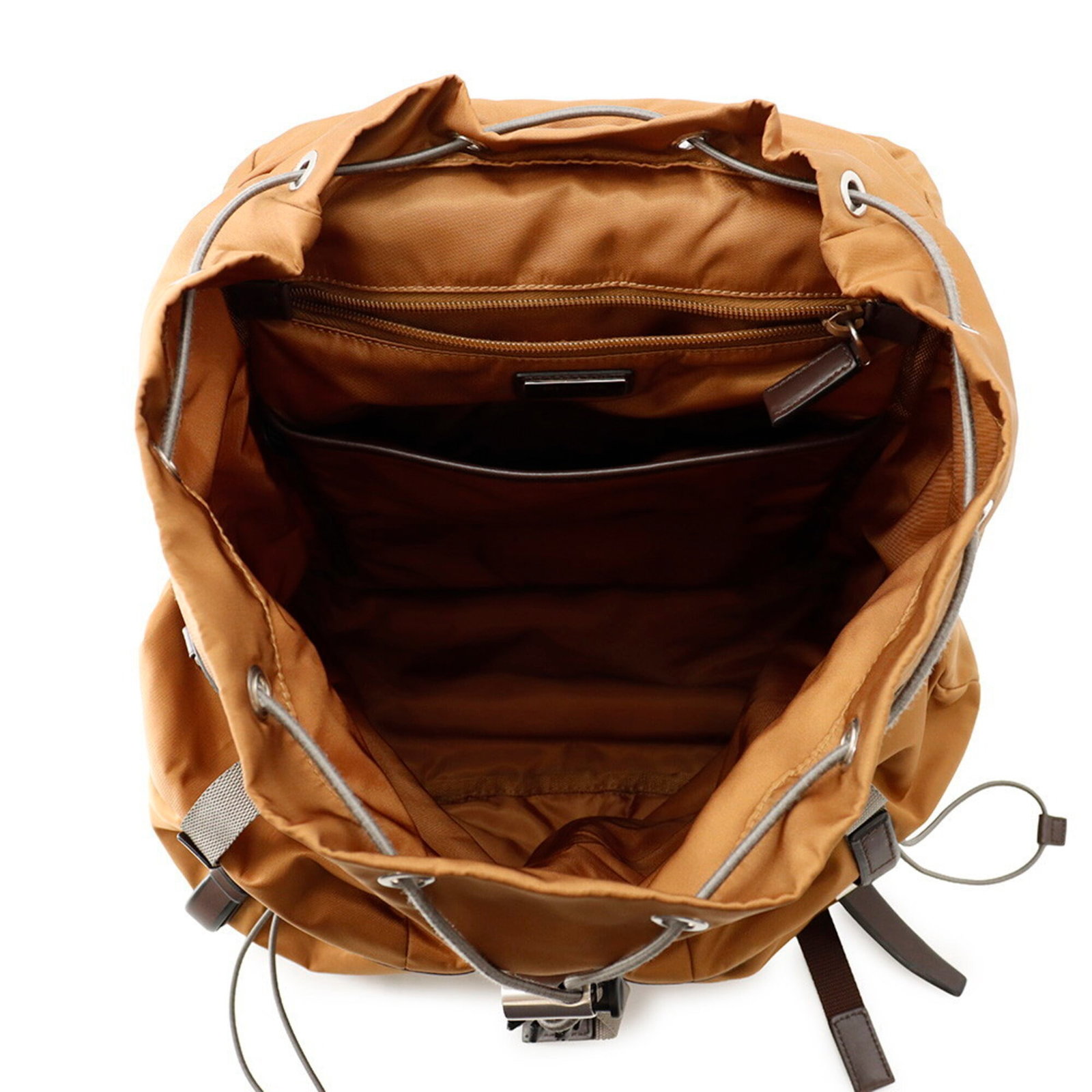 Backpack Nylon Leather Prada - 5