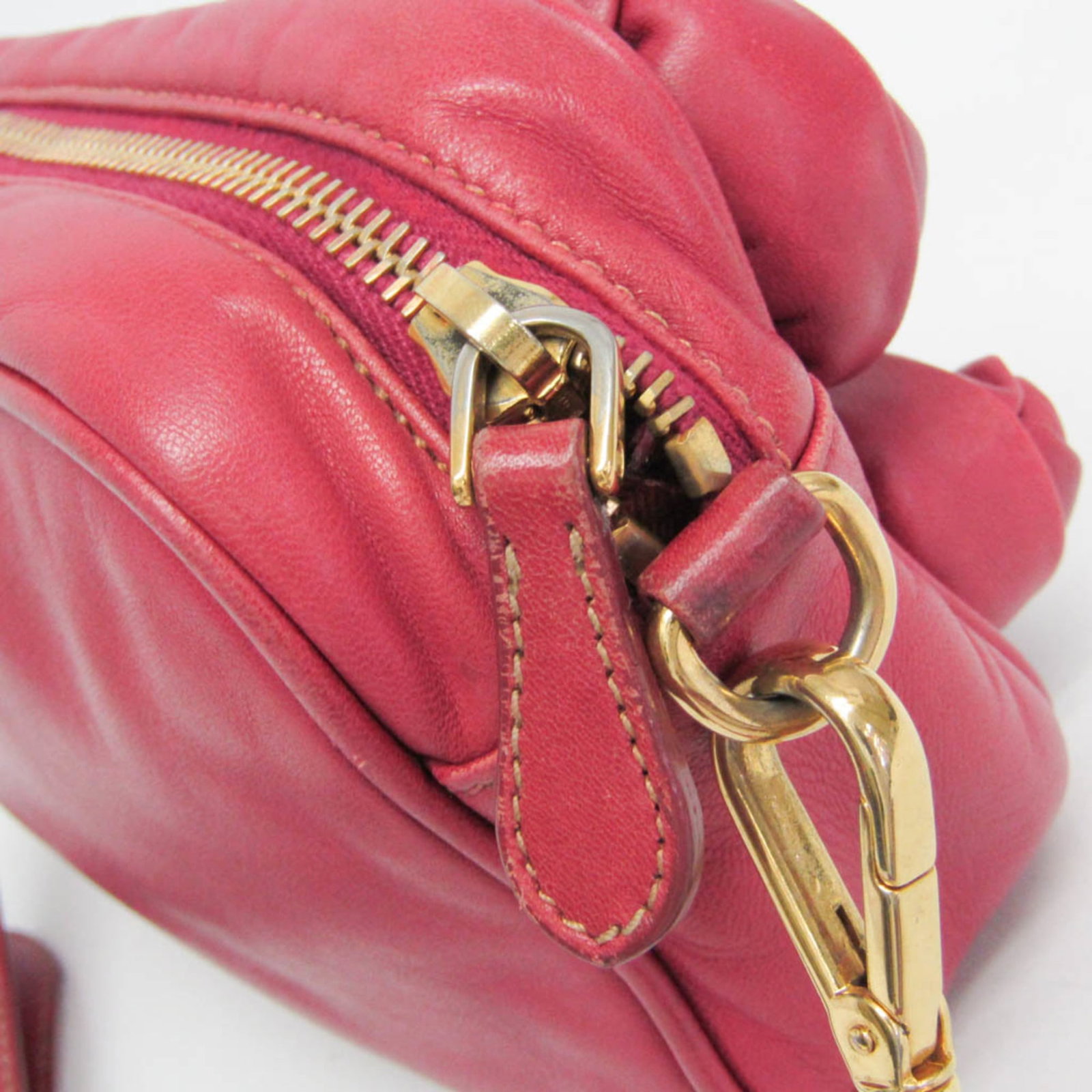 Shoulder Bag Leather Prada - 11