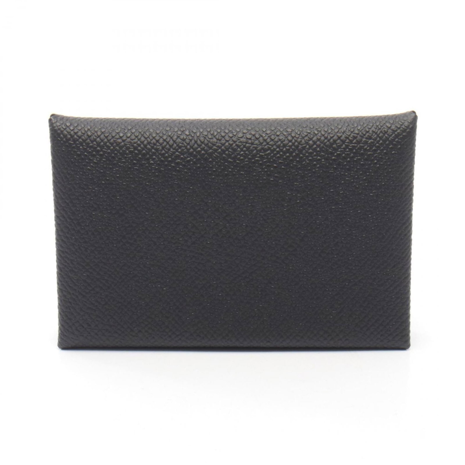 Hermes Coin Purse/ Coin Case Epsom Leather: Hermes Coin Purse/ Coin Case Epsom Leather Epsom leather craftsmanship shines in this sleek black coin purse from Hermes, featuring a precise 7cm x 10.5cm x 1.5cm size that fits neatly in a purse or