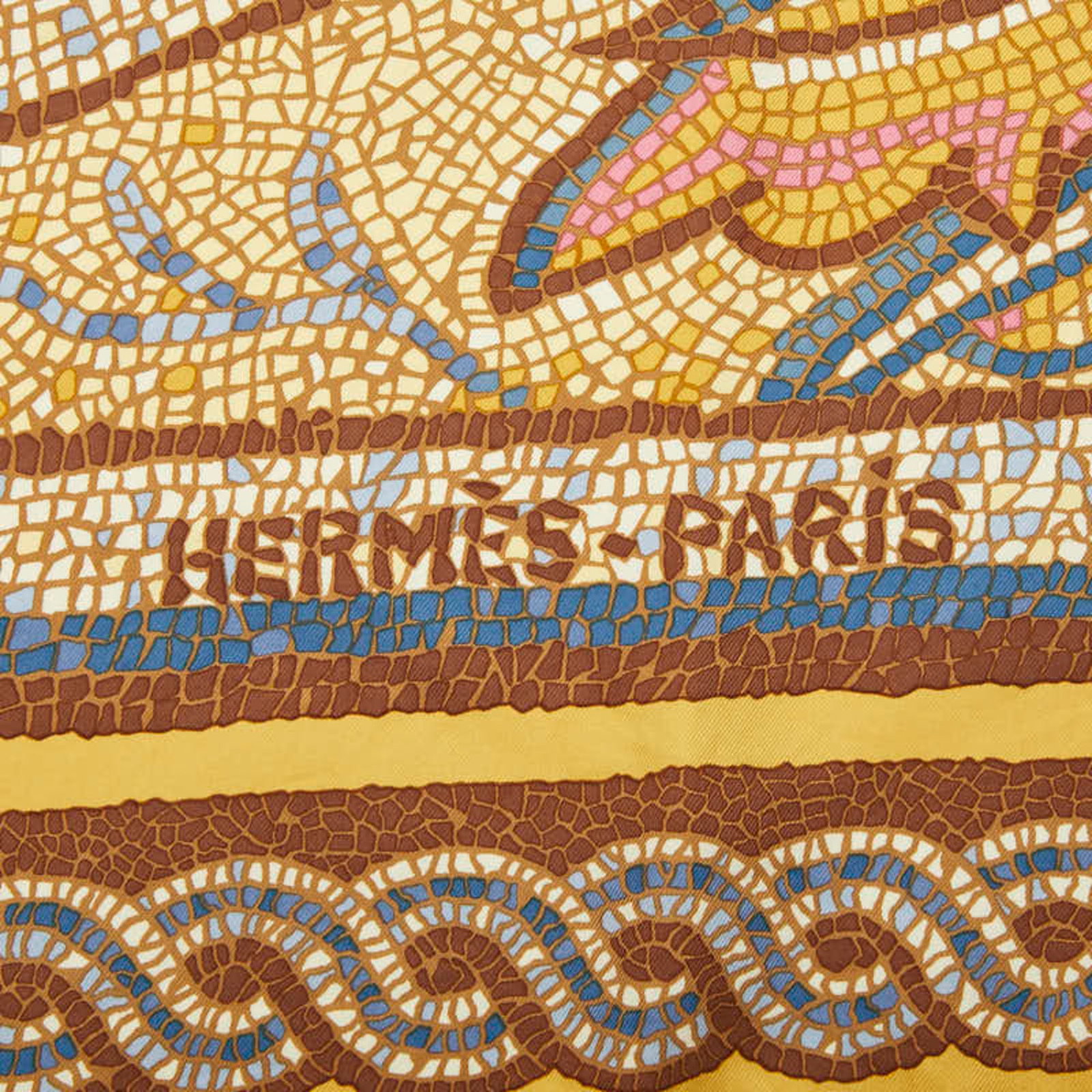 Silk Hermes Scarf - 3