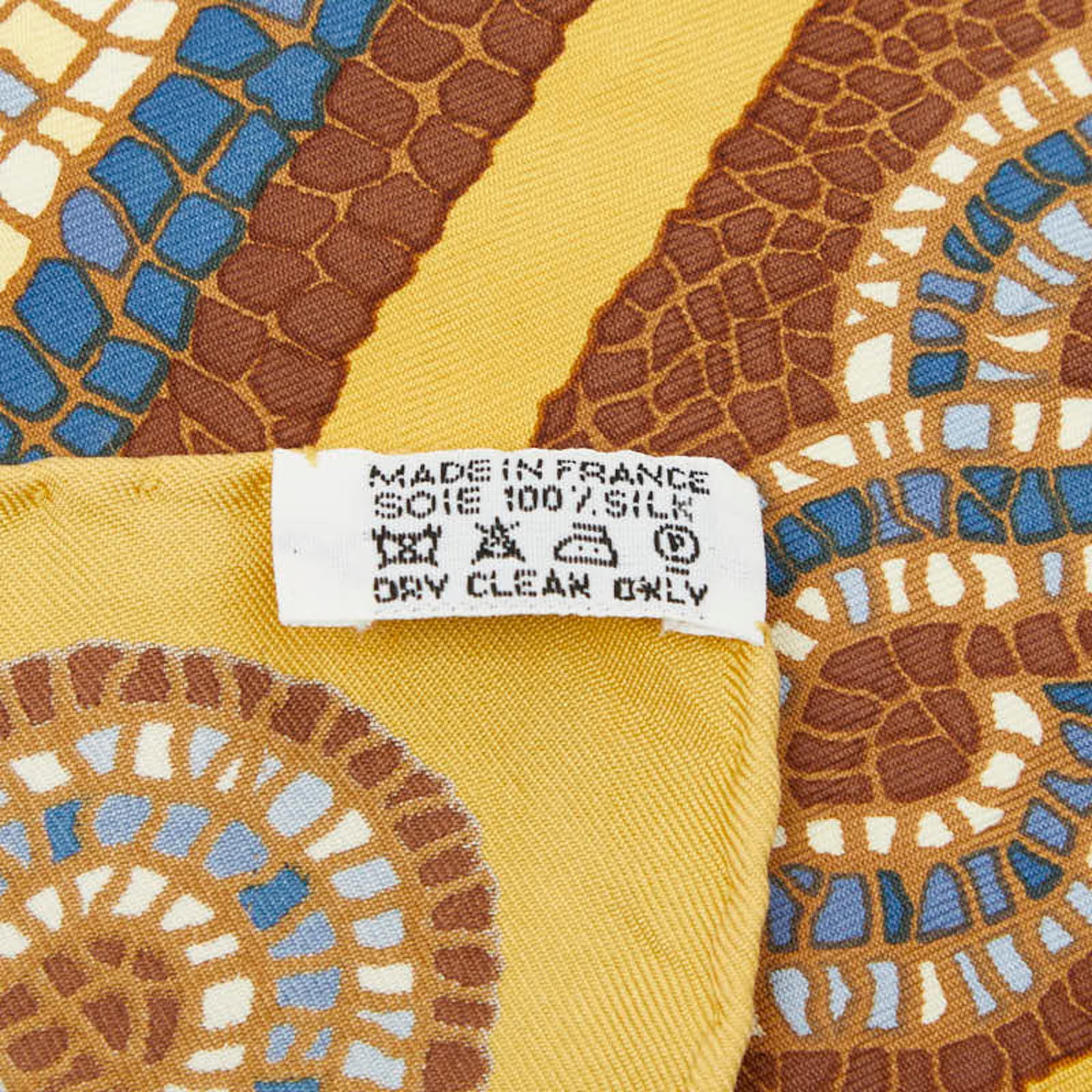 Silk Hermes Scarf - 4