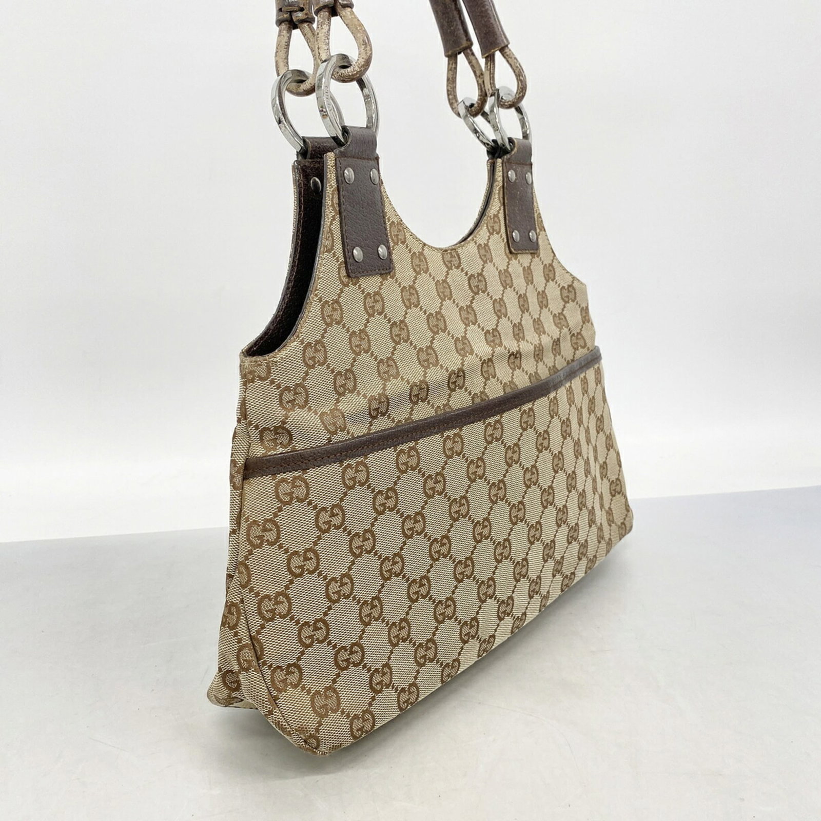 Handbag Canvas Gucci - 2