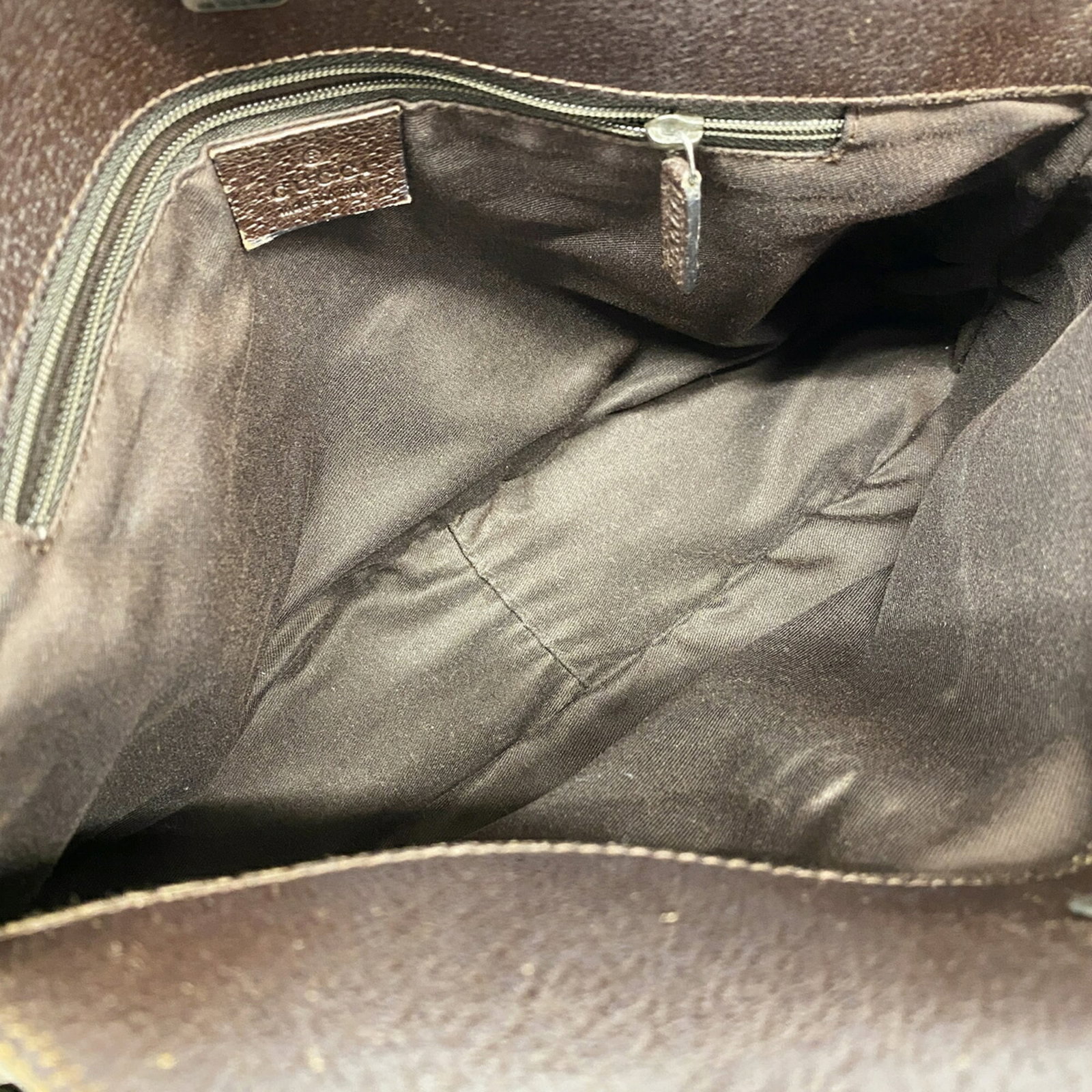 Handbag Canvas Gucci - 4