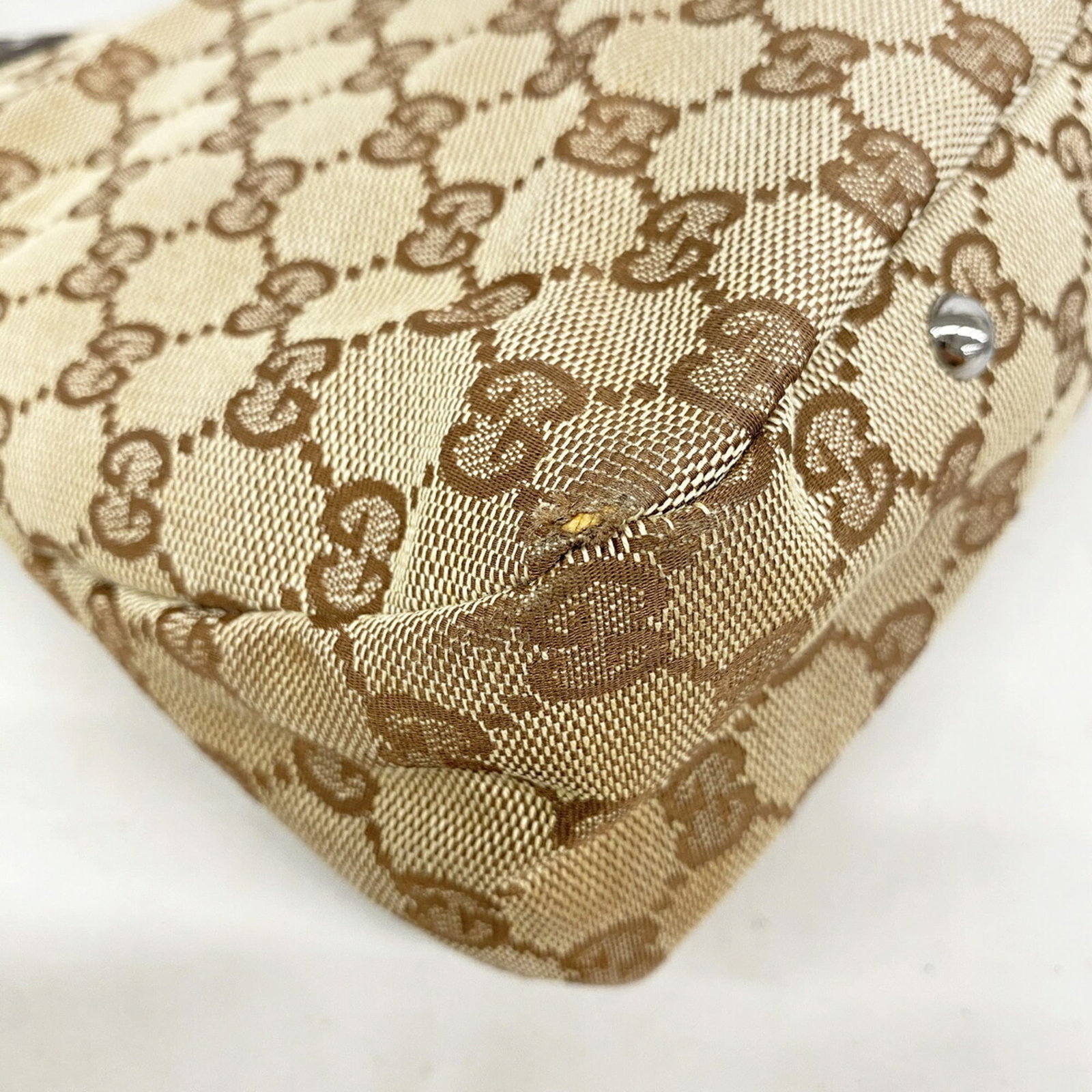 Handbag Canvas Gucci - 6