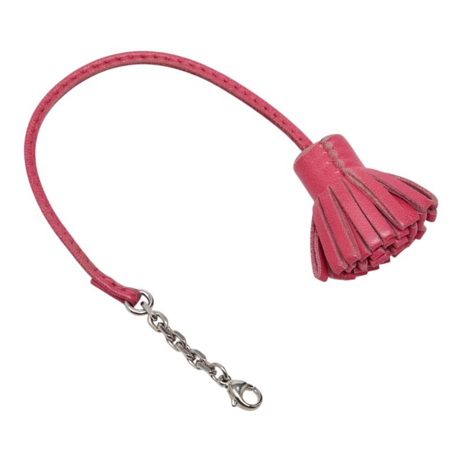 Carmenchita Pink Charm Keychain Accessory Bag Bookmark Hermes Women'S: Carmenchita Pink Charm Keychain Accessory Bag Bookmark Hermes Women'S Agneau Milo chain strap made from high-quality material, this pink charm keychain accessory bag bookmark is a stylish accessory