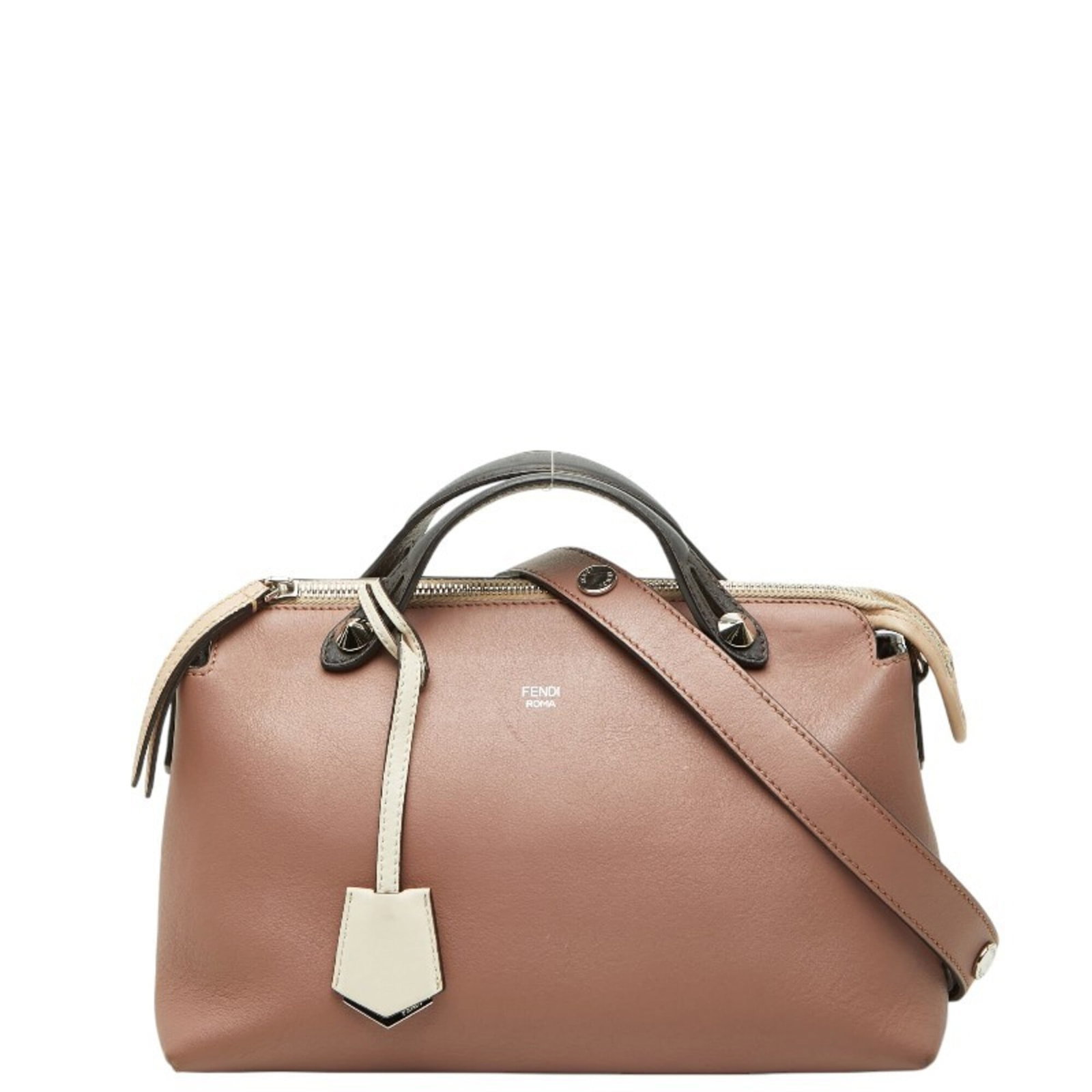 Shoulder Bag Leather Fendi Handbag: Shoulder Bag Leather Fendi Handbag Pink Fendi Leather Shoulder Bag with Classic Design. This 17cm x 27.5cm x 12cm leather shoulder bag features a timeless design and vibrant pink color. Made from