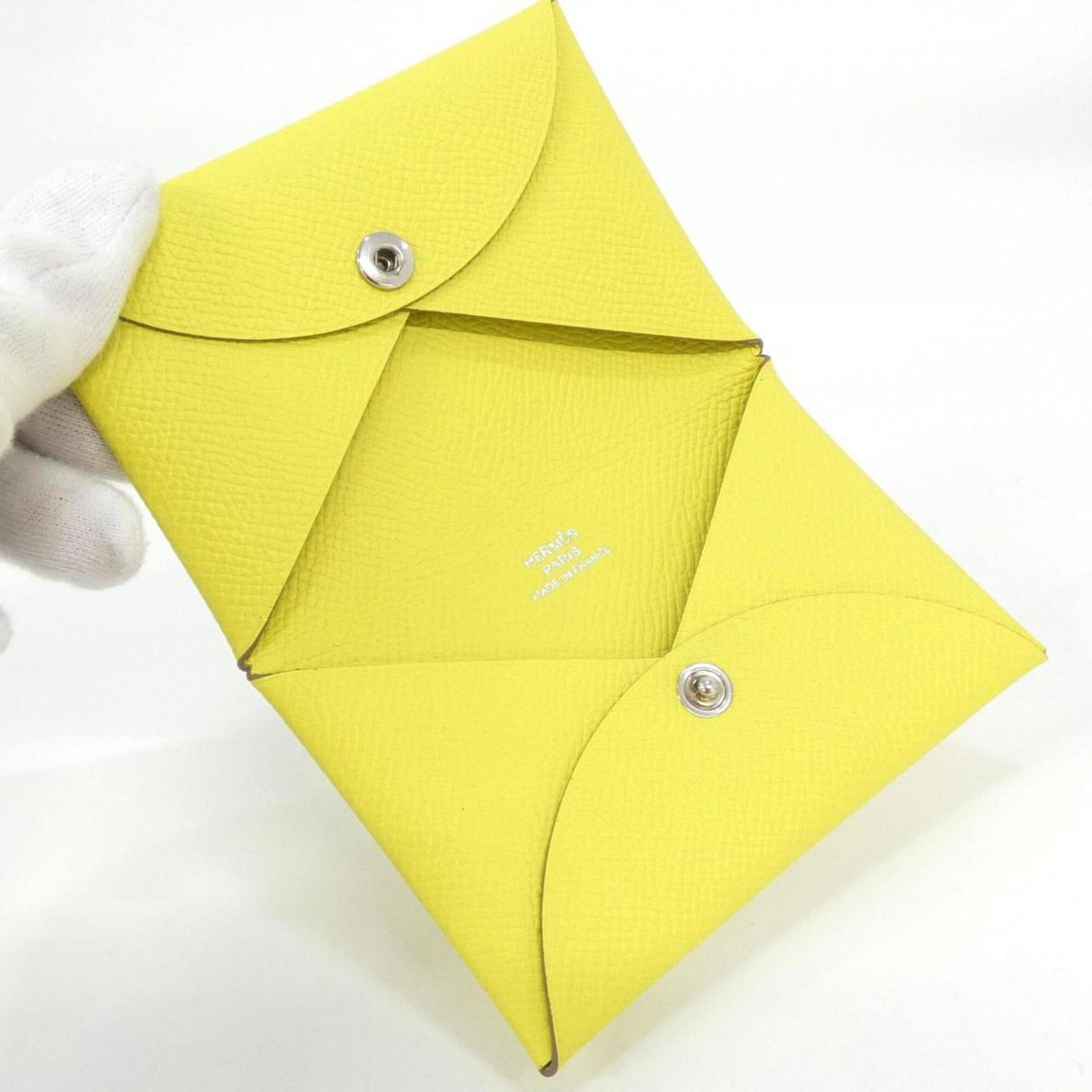 Epsom Leather Card Case Hermes - 3