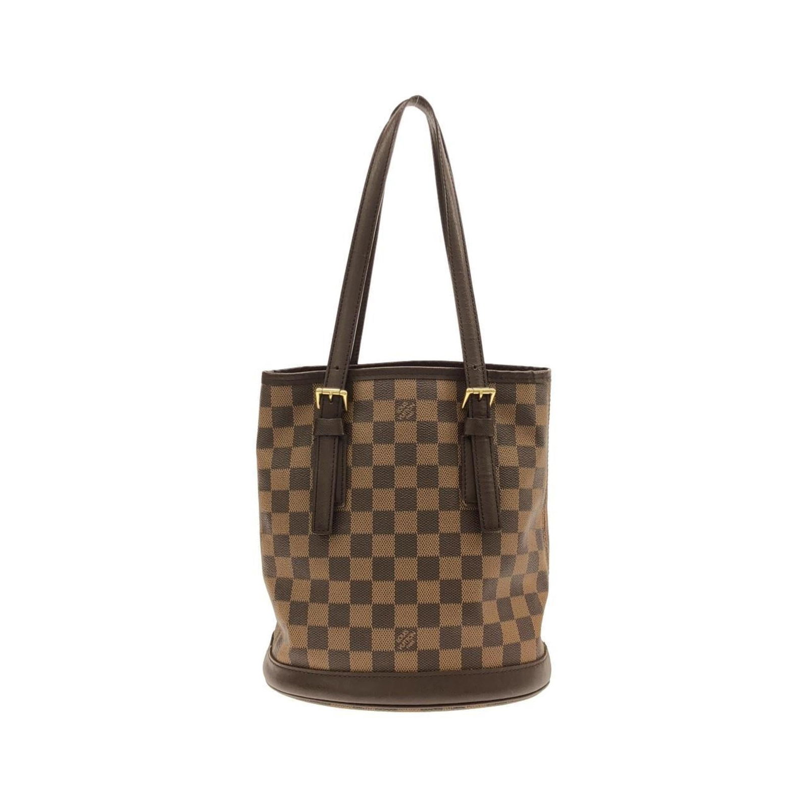 Coated Canvas Shoulder Bag Pouch By Louis Vuitton: Coated Canvas Shoulder Bag Pouch By Louis Vuitton Coated canvas shoulder bag pouch by Louis Vuitton, featuring ebene color and gold hardware, with a sleek 25cm x 22.5cm x 15.5cm size. This stylish pou