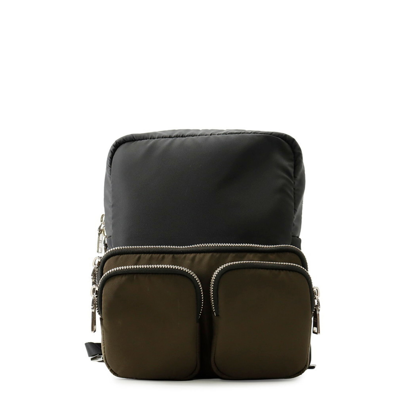 Backpack Nylon Prada Rubber: Backpack Nylon Prada Rubber Nylon and rubber construction provides a durable and versatile backpack. The Prada Country of Origin and Italian design make this item a unique accessory. Measuring 32cm x