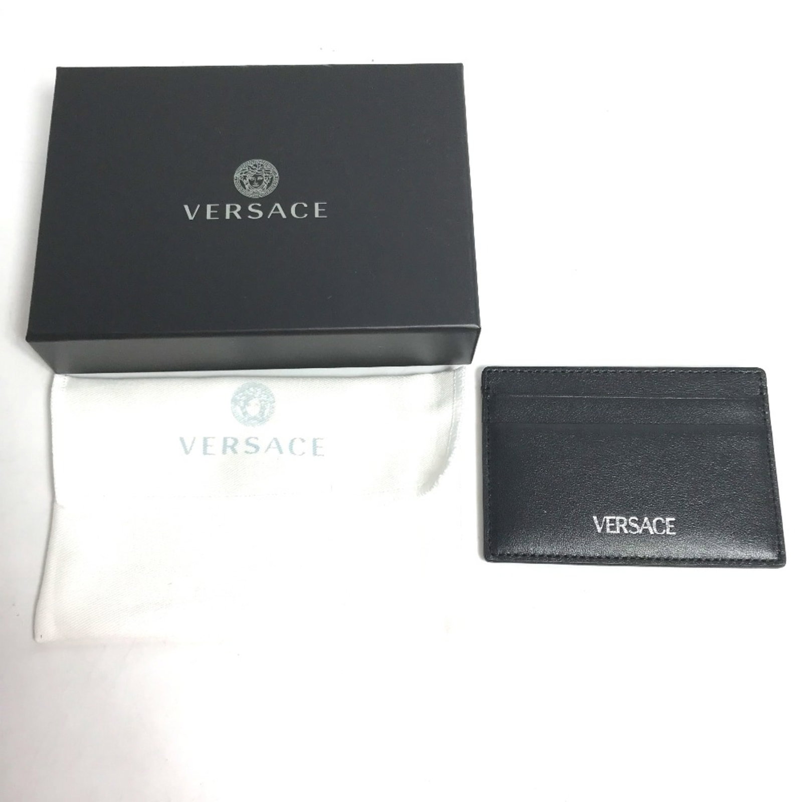 Card Case Versace Leather - 6