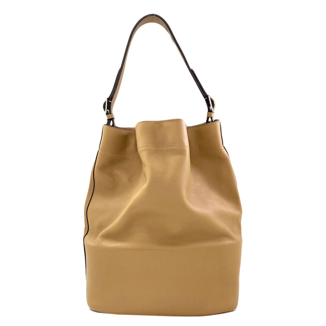 Calf Small Drawstring Bag Shoulder Celine - 2