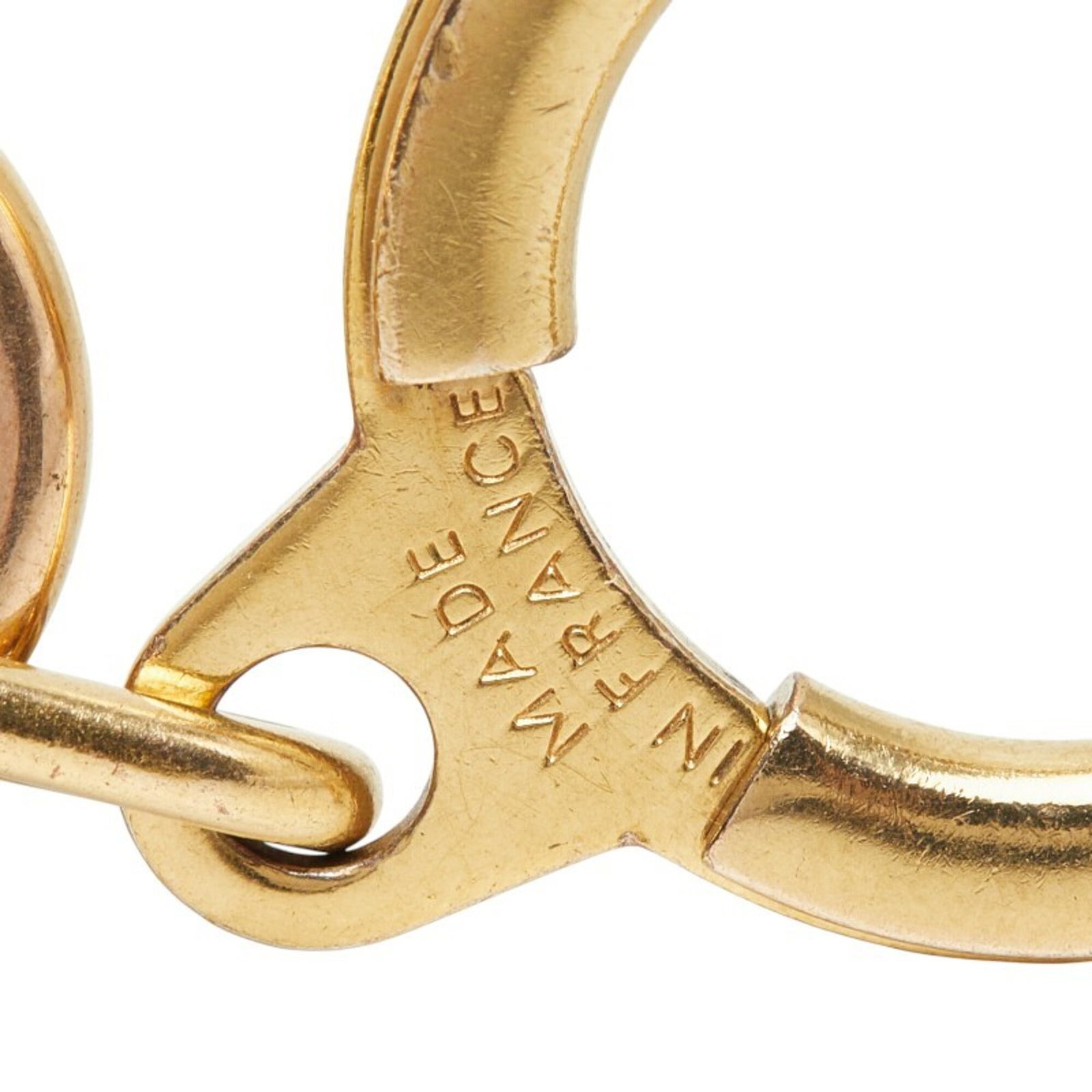 Louis Vuitton Keyring Gold Plating - 3