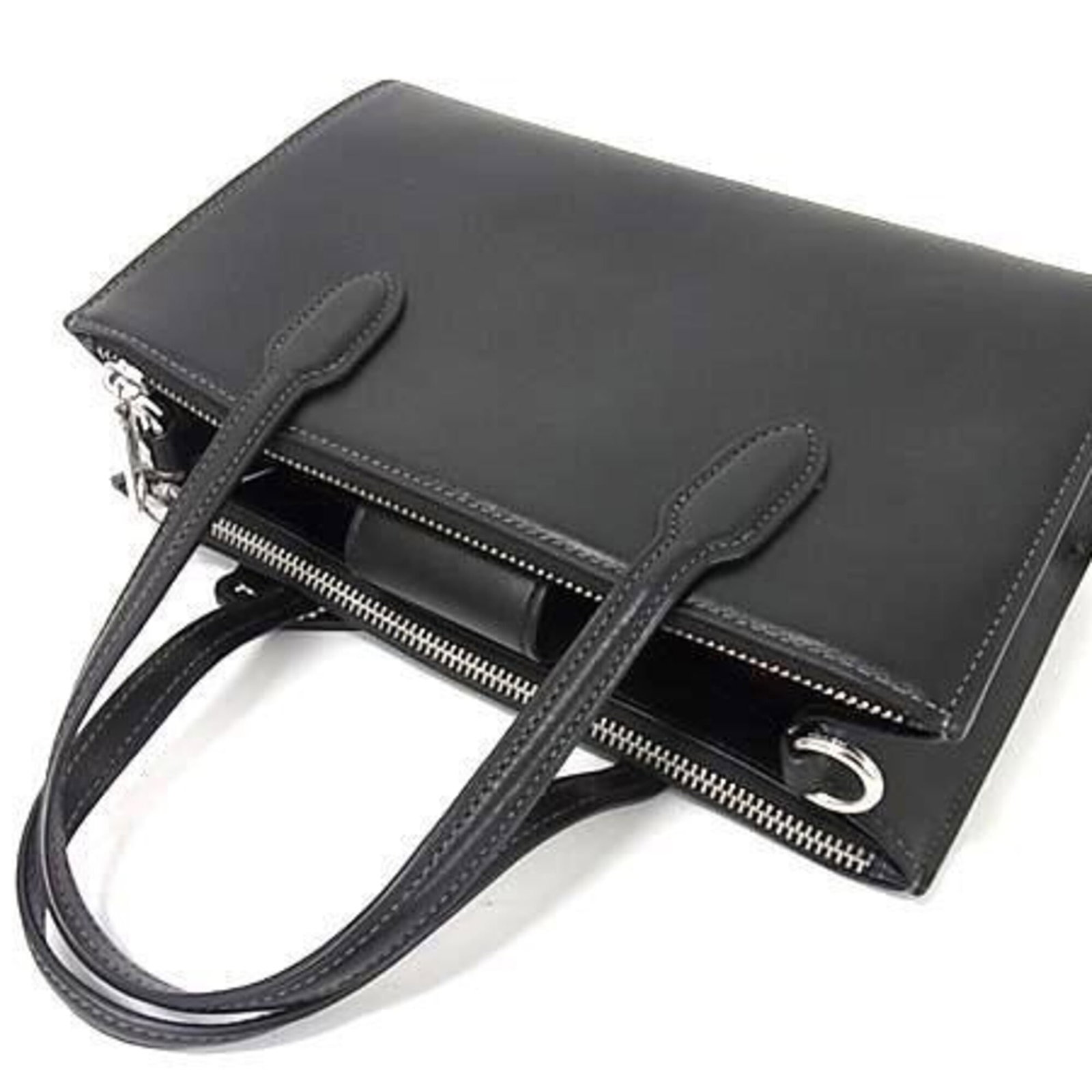 Handbag Leather Coach - 3