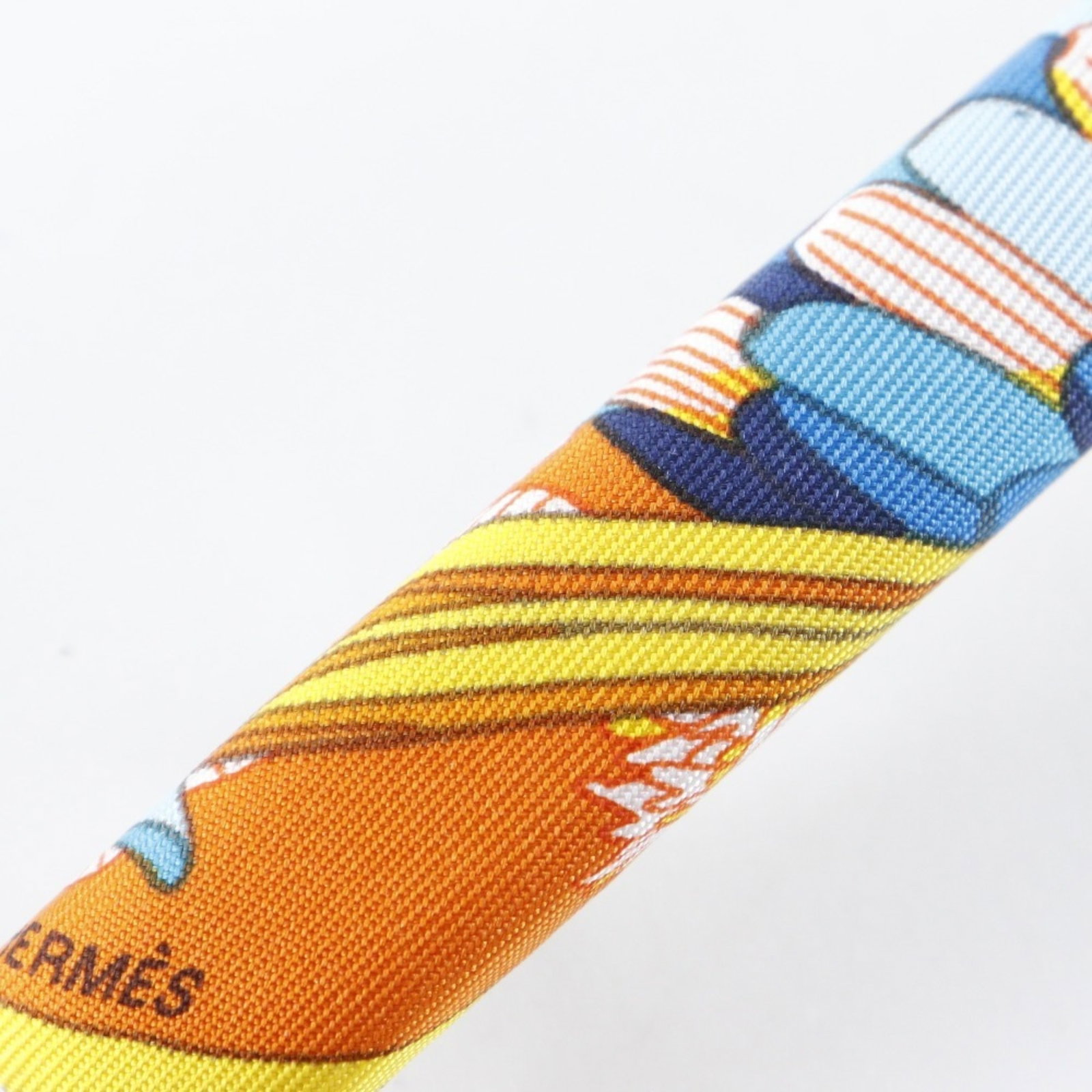Silk Hermes Barrette - 7