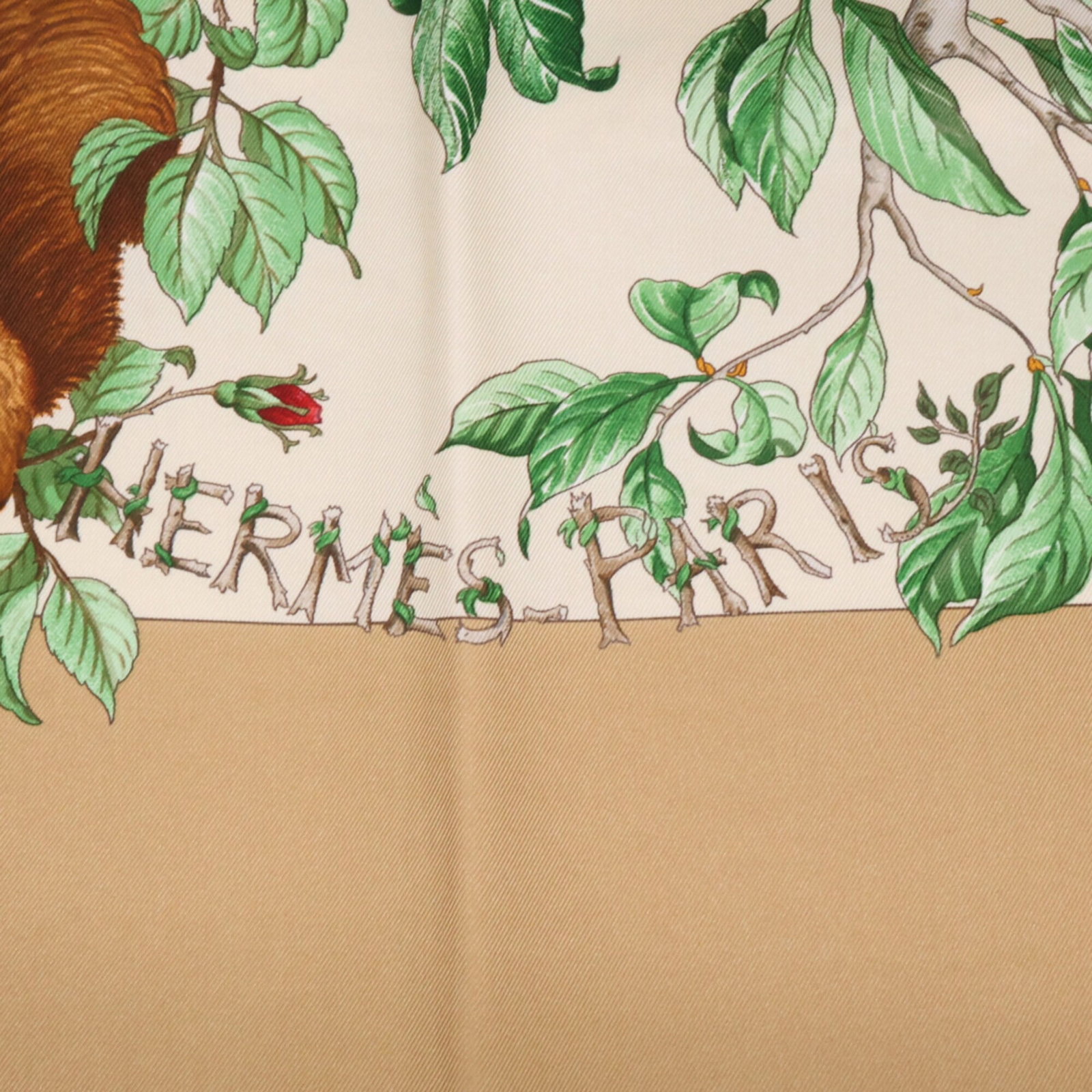 Silk Hermes Scarf - 4