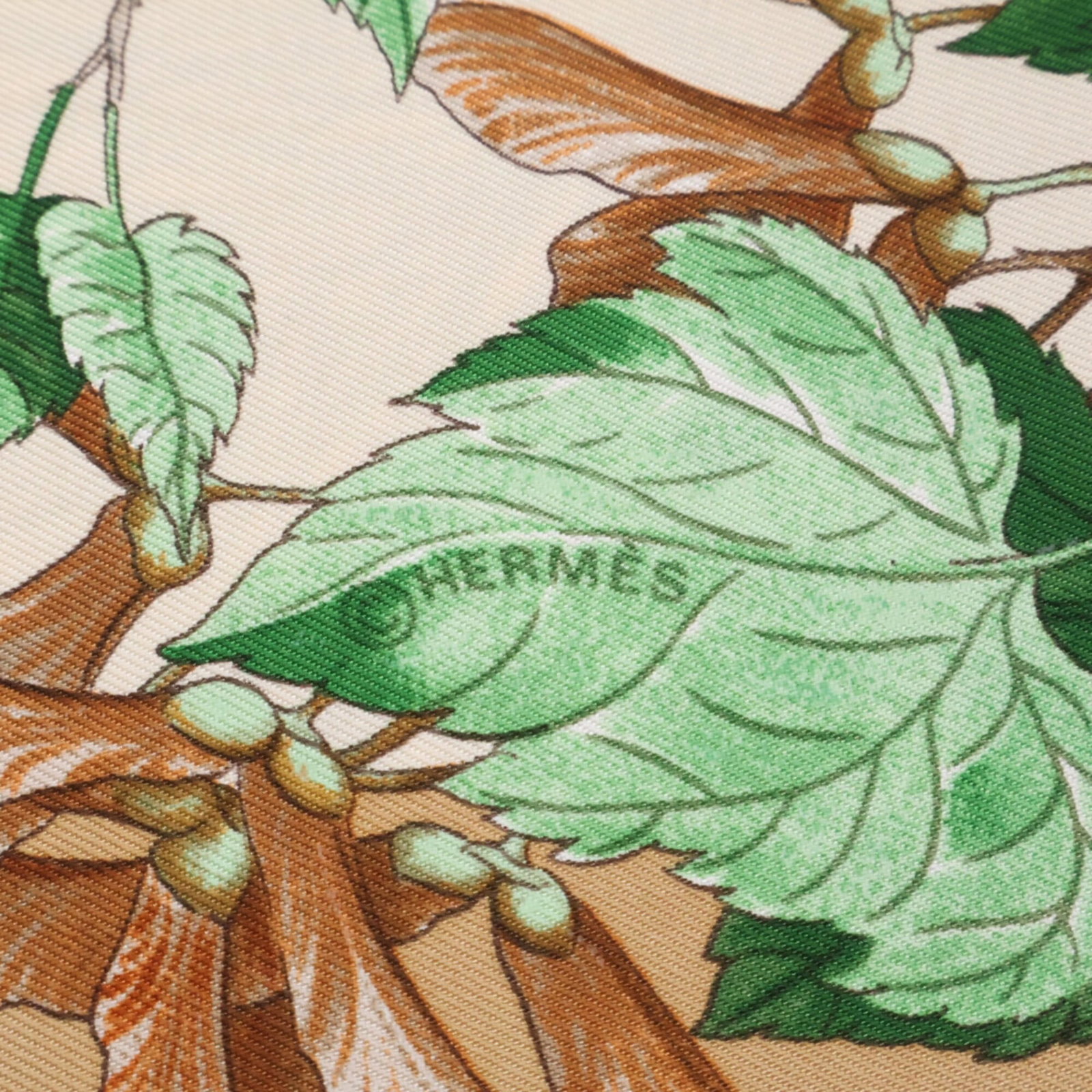 Silk Hermes Scarf - 5