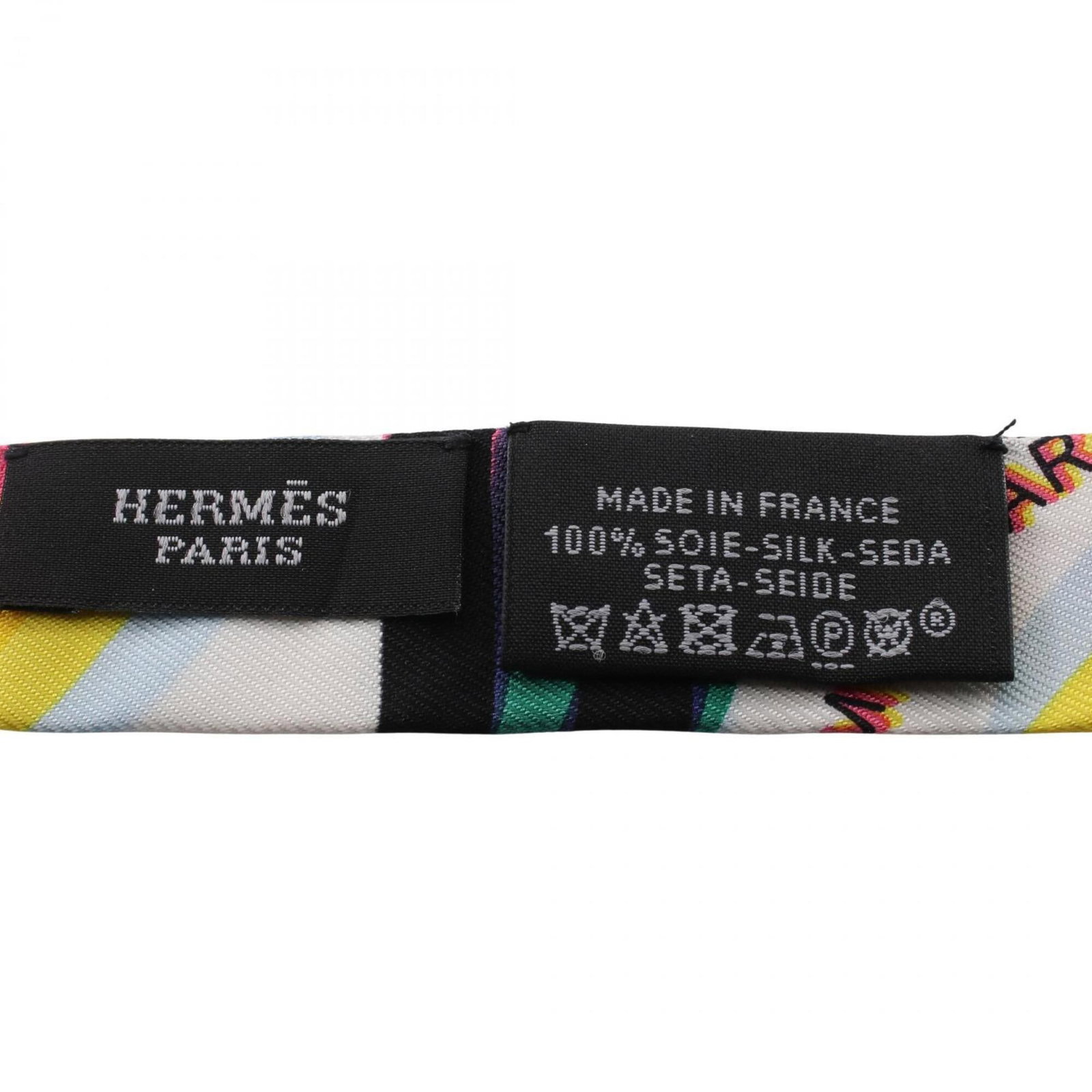 Silk Hermes Scarf - 4