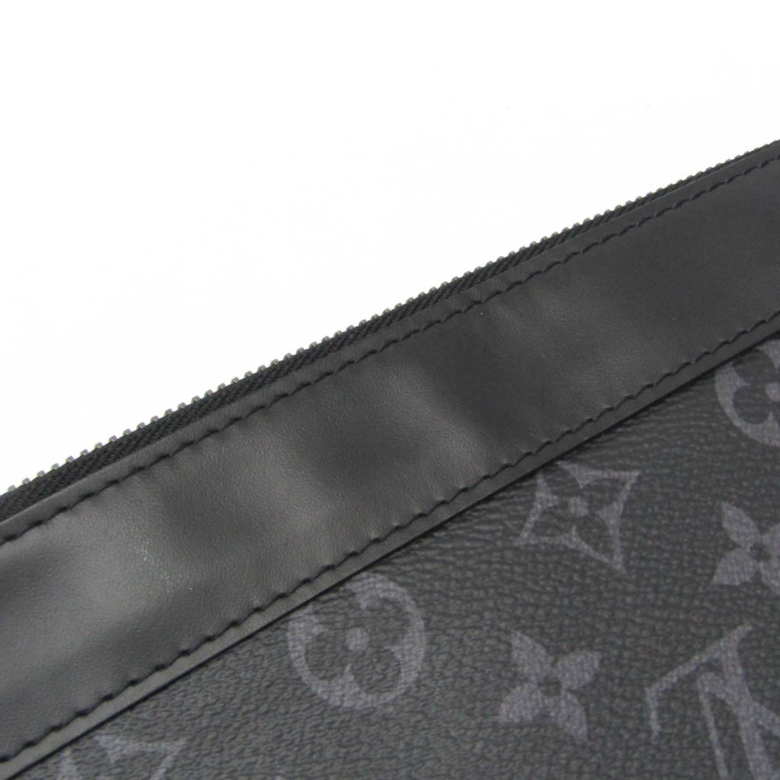 Monogram Eclipse Vuitton Louis Clutch Bag - 5