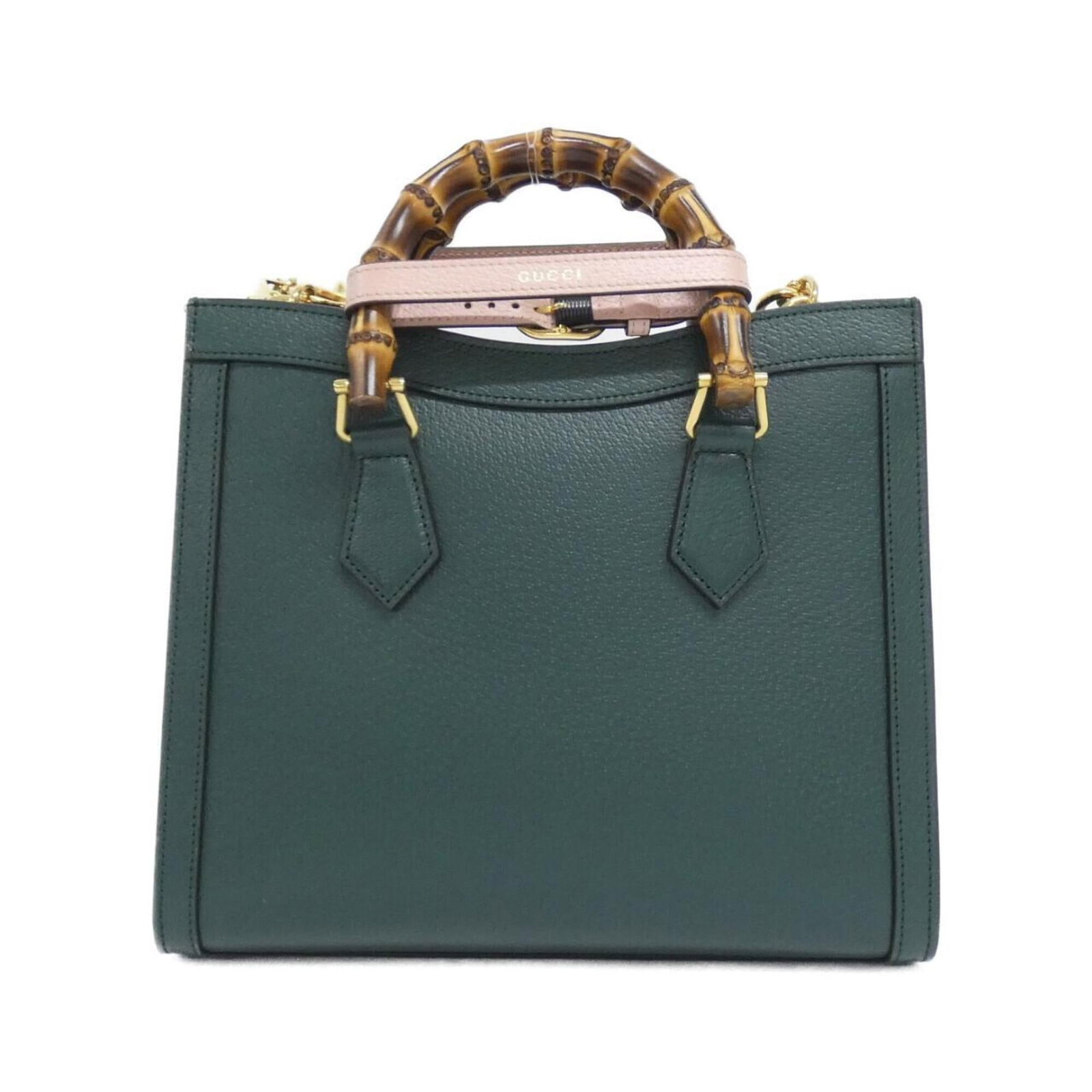 Handbag Leather Gucci - 2