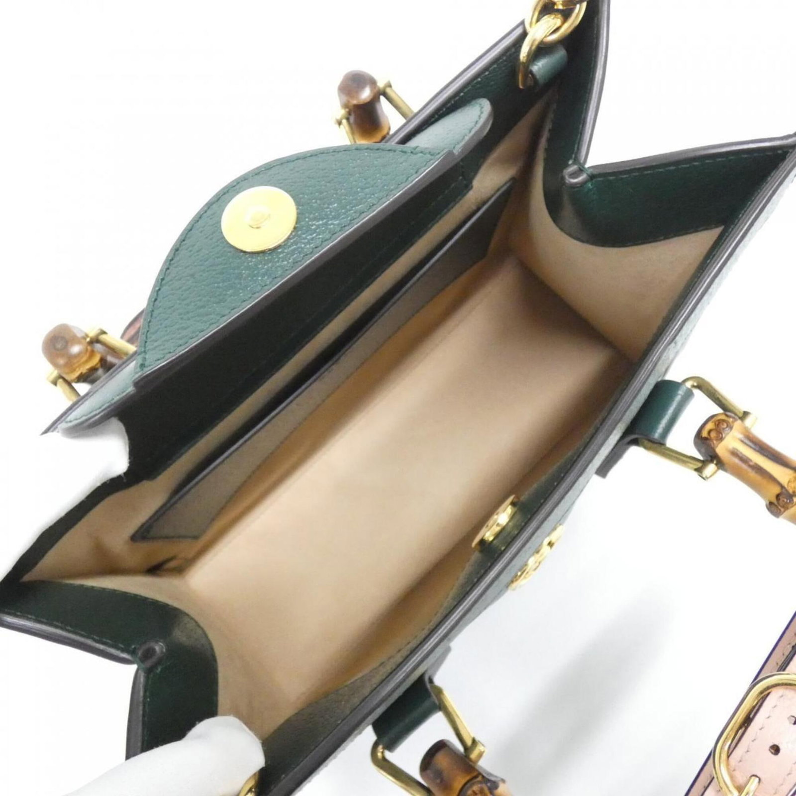 Handbag Leather Gucci - 7