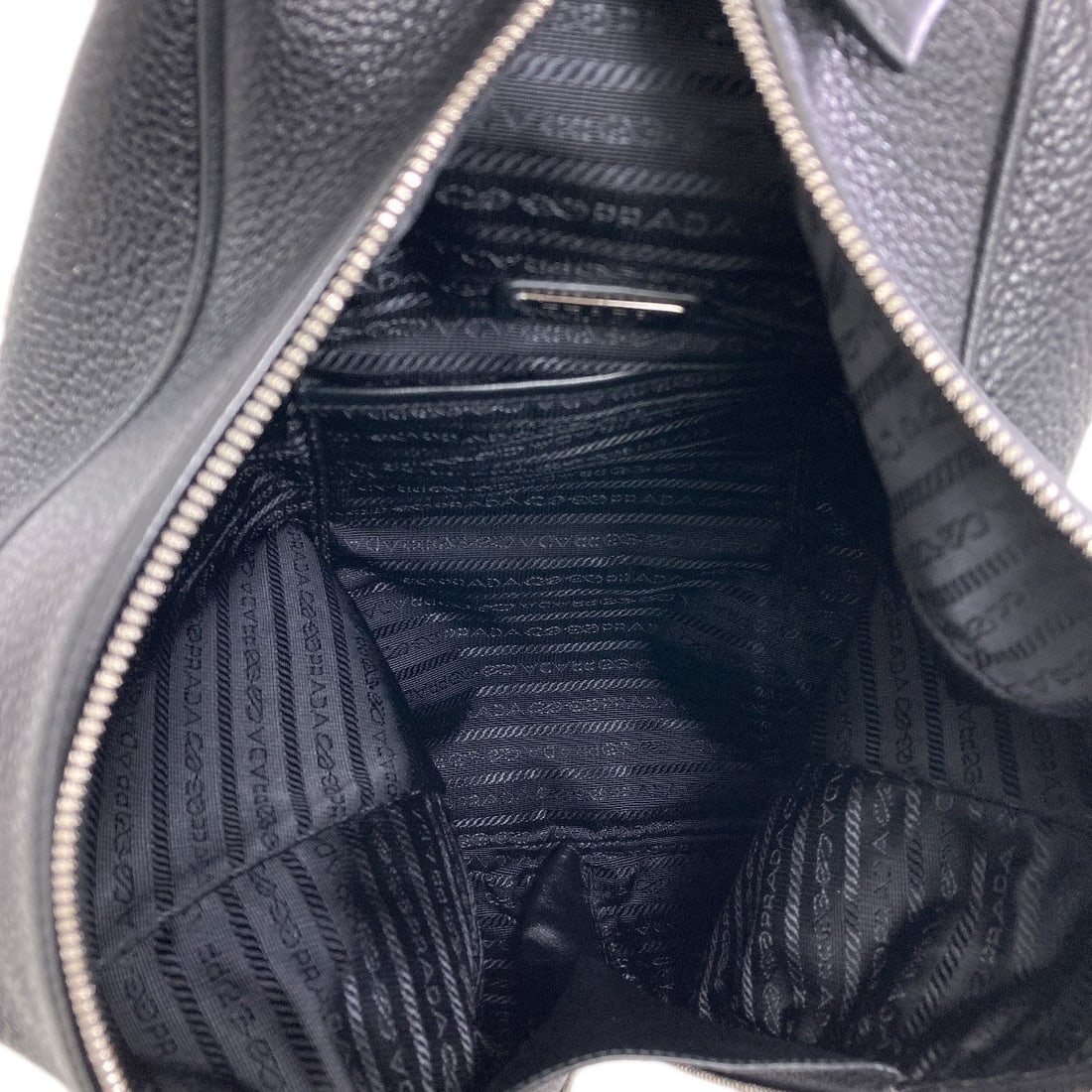 Backpack Leather Daypack Triangle Prada 2Vz099 - 5