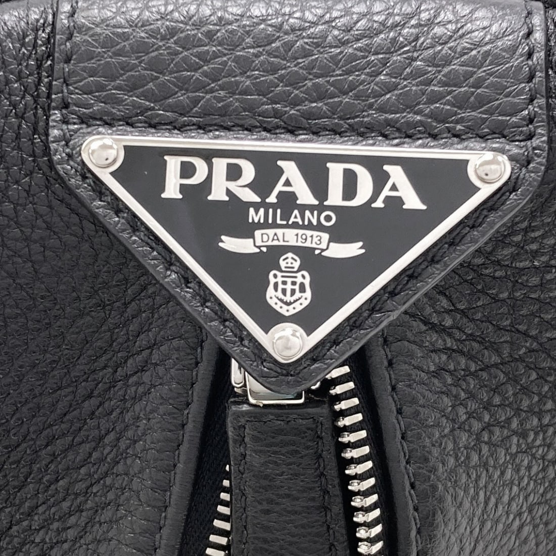 Backpack Leather Daypack Triangle Prada 2Vz099 - 7