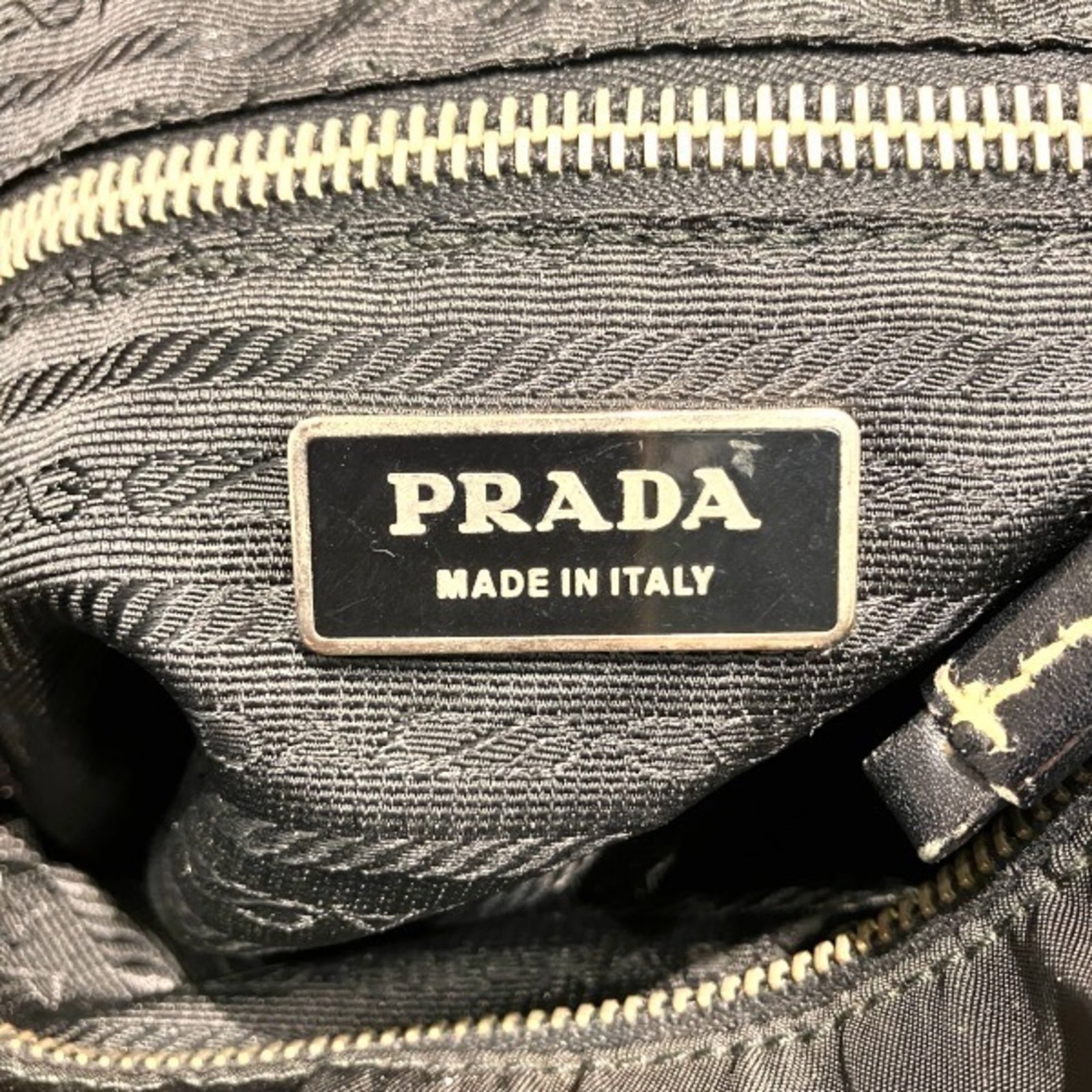 Handbag Nylon Leather Prada - 4