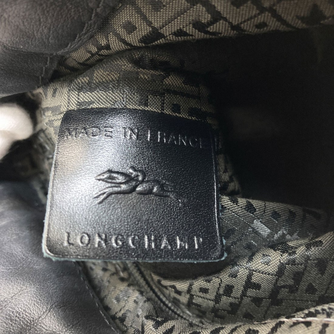 Longchamp Logo Leather Bag Shoulder - 6
