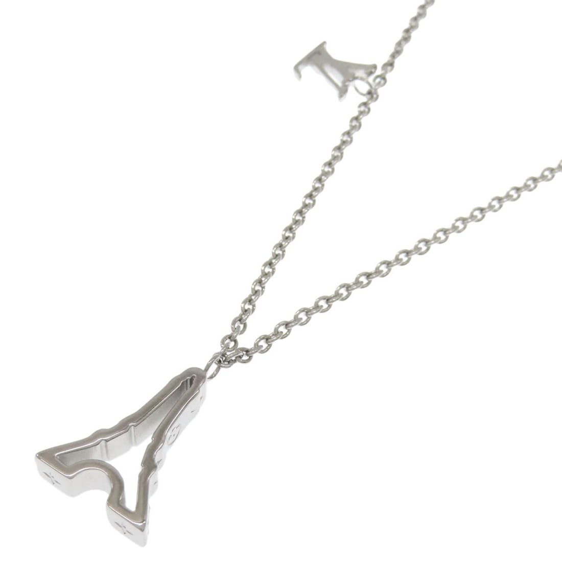 LV Pendant Metal M00523 Lv Paris Eiffel Tower Necklace (1 of 7)
