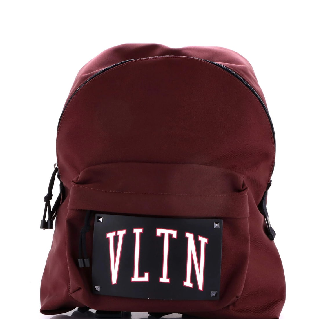 Nylon Large Printed Leather Backpack Valentino Garavani VLTN: Nylon Large Printed Leather Backpack Valentino Garavani VLTN Rose Gold and Black details add a touch of luxury to this Nylon Large Printed Leather Backpack from Valentino Garavani VLTN, featuring a
