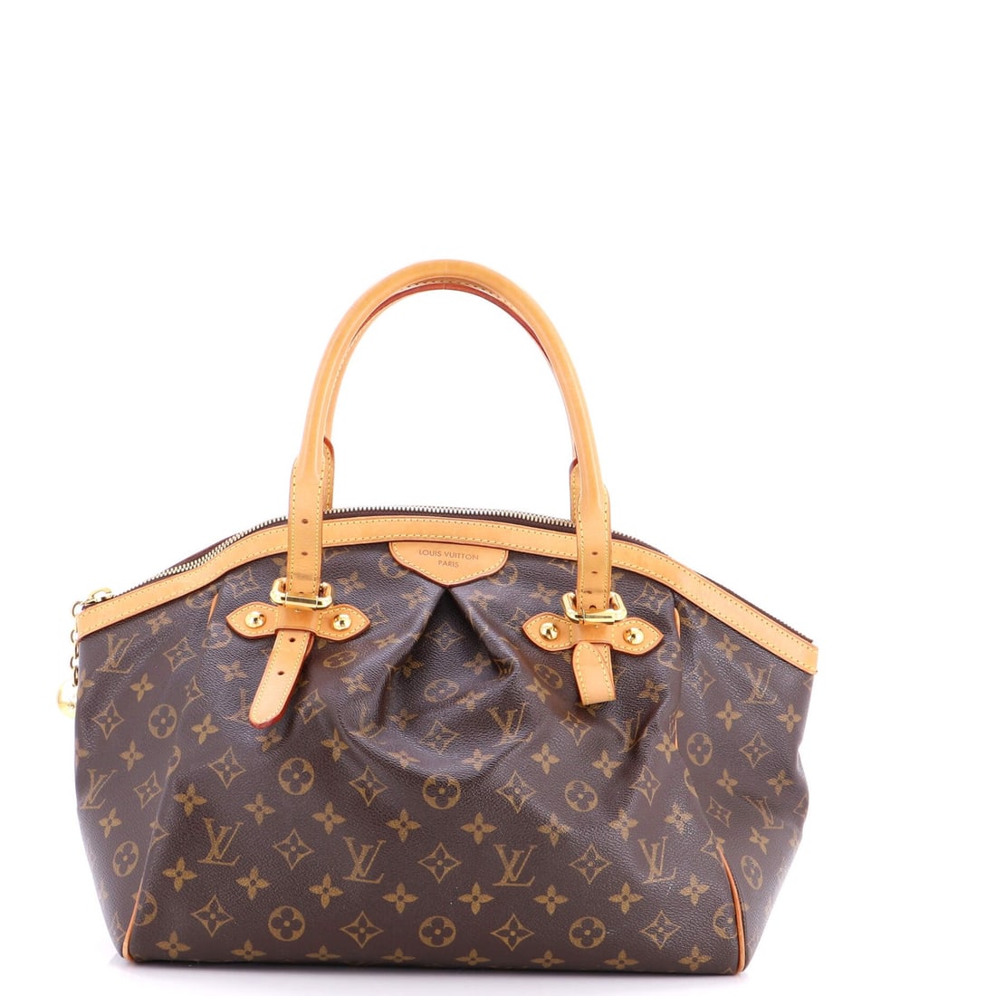 Tivoli Handbag Canvas Monogram Louis Vuitton GM: Tivoli Handbag Canvas Monogram Louis Vuitton GM Tivoli Handbag Canvas Monogram Louis Vuitton GM - A Timeless Brown Canvas Satchel with Monogram Pattern. This Louis Vuitton GM handbag features a