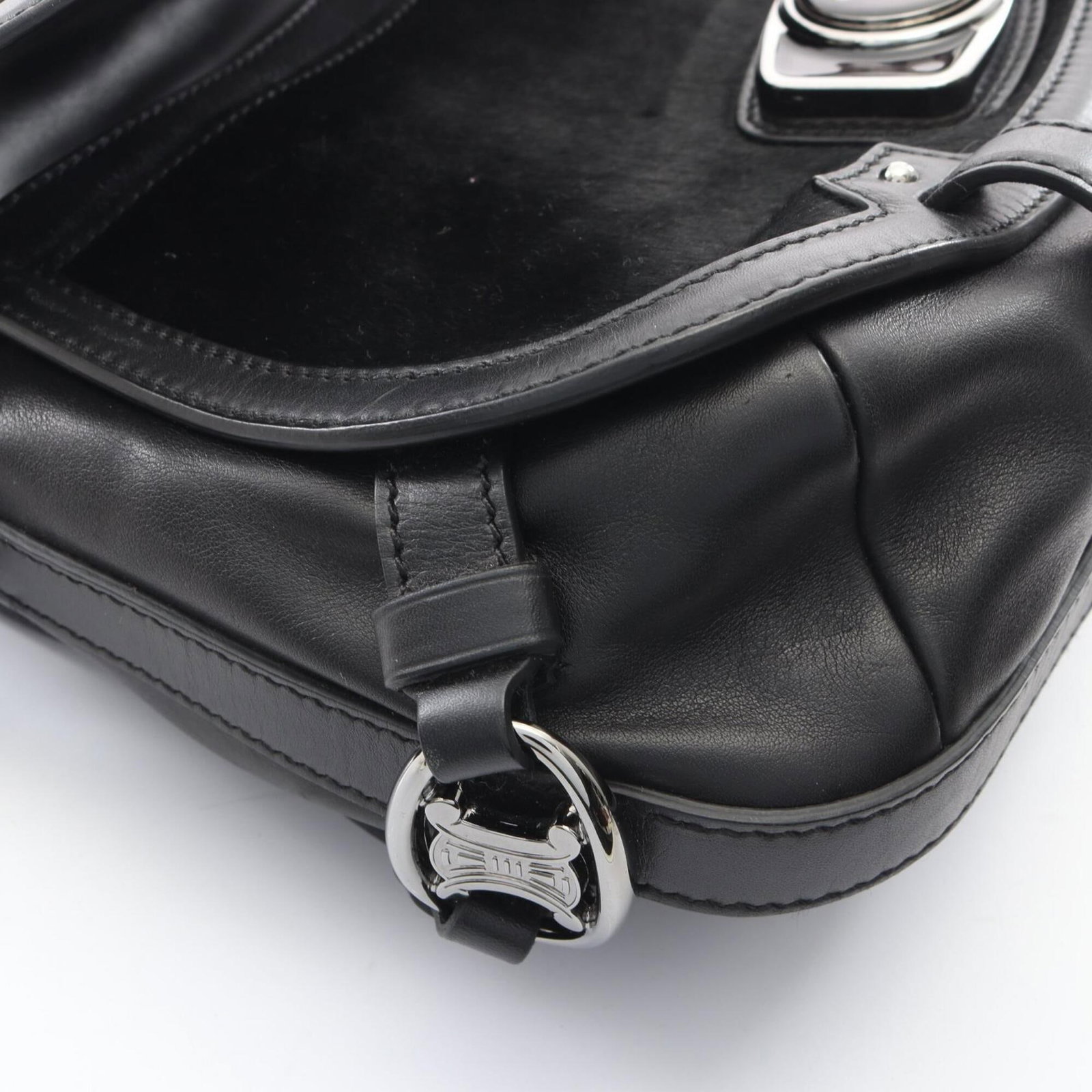 Celine Handbag Leather - 6